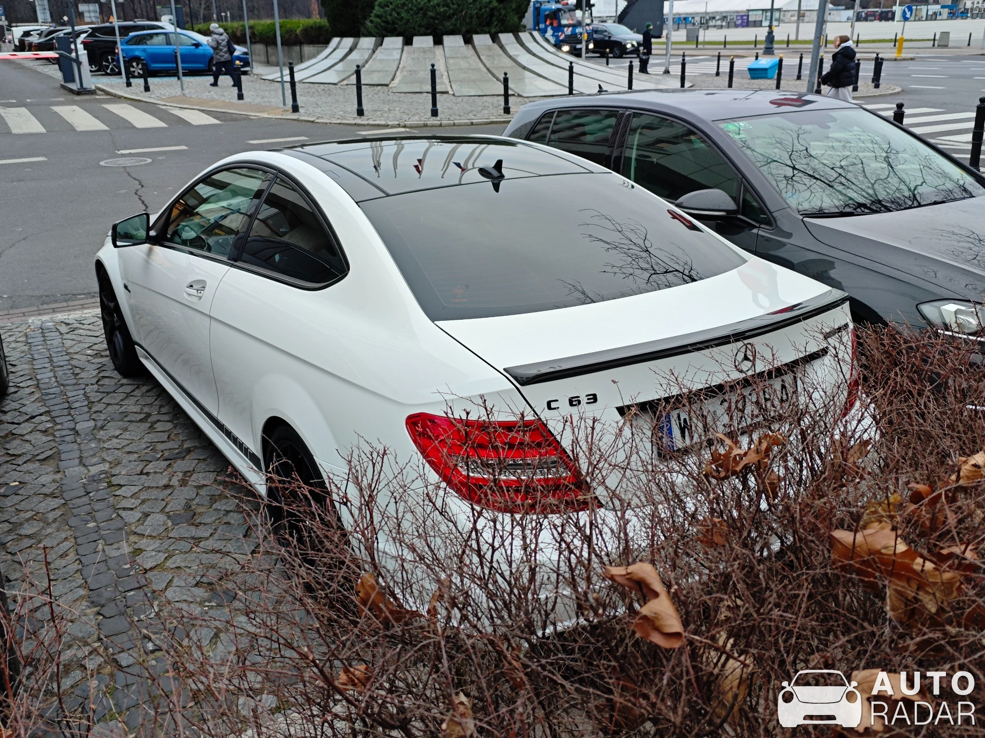Mercedes-Benz C 63 AMG Coupé Edition 507 spotted in Warszawa