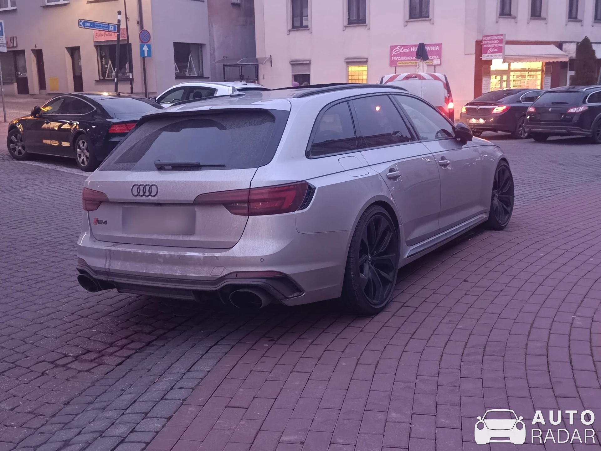 Audi RS4 Avant B9 spotted in Wodzisław Śląski, Polska