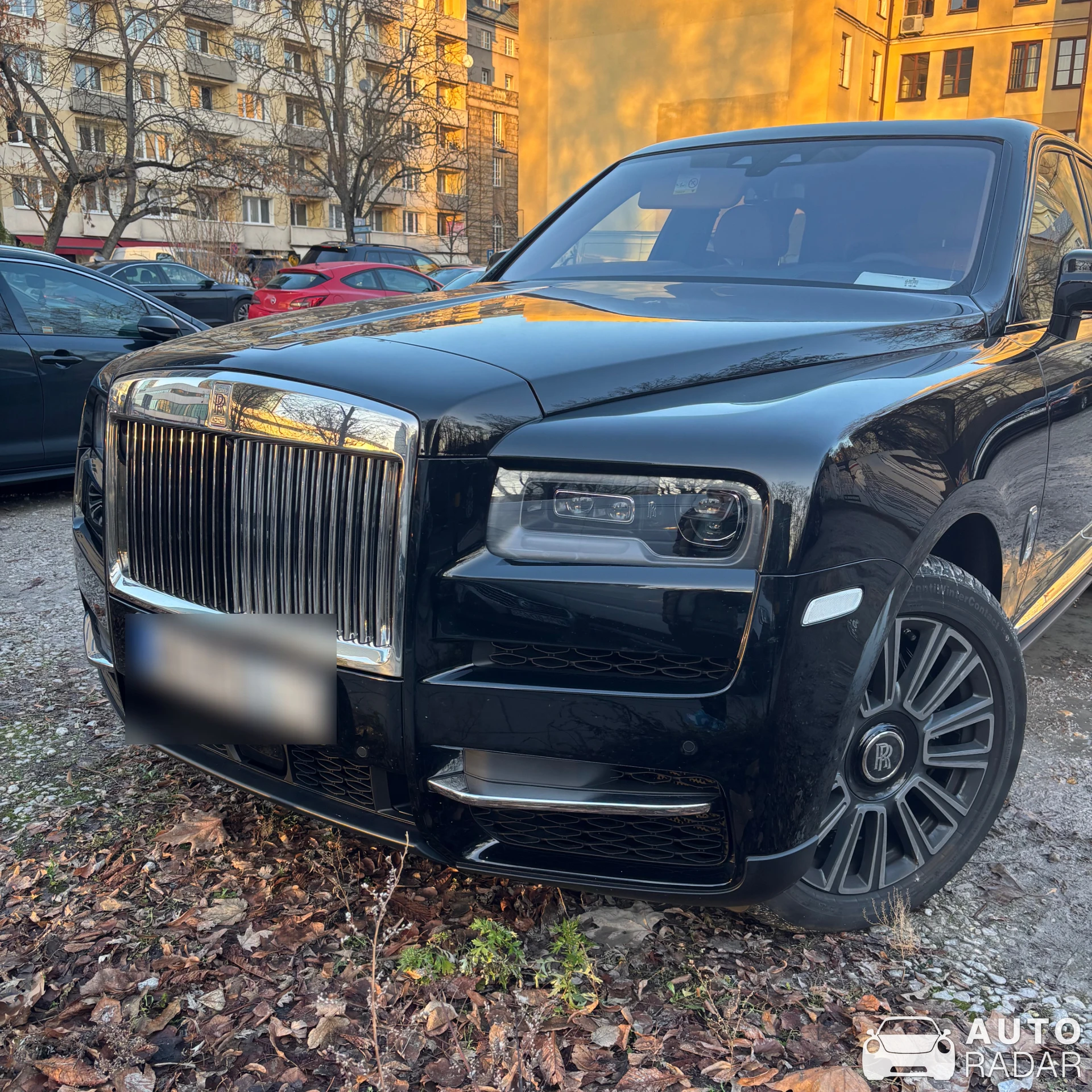 Rolls-Royce Cullinan spotted in Warszawa, Poland