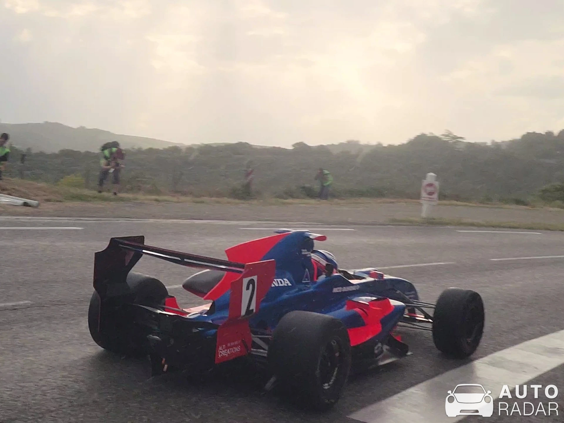 Tatuus Formula Renault spotted in Saint-Péray