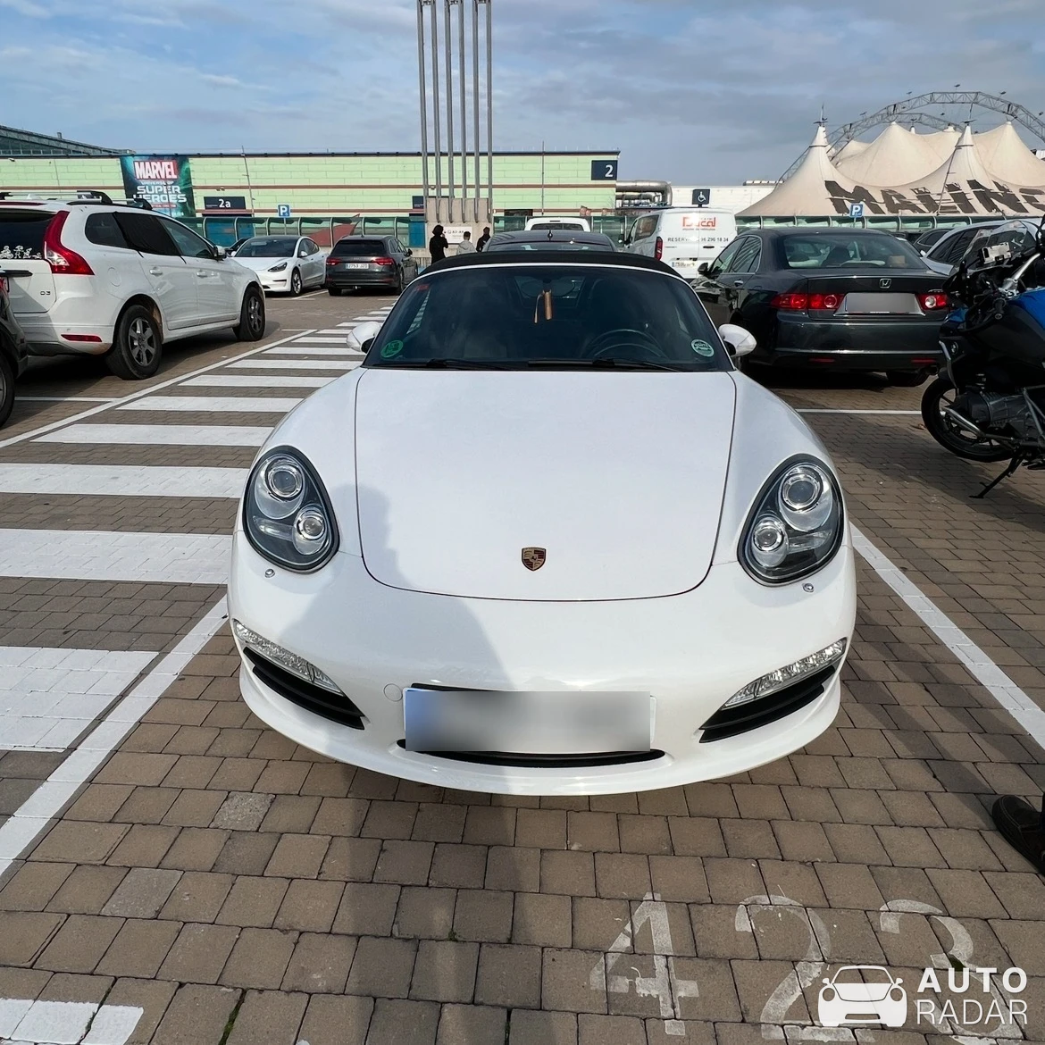 Porsche 987 Boxster S spotted in Madrid, Spanien