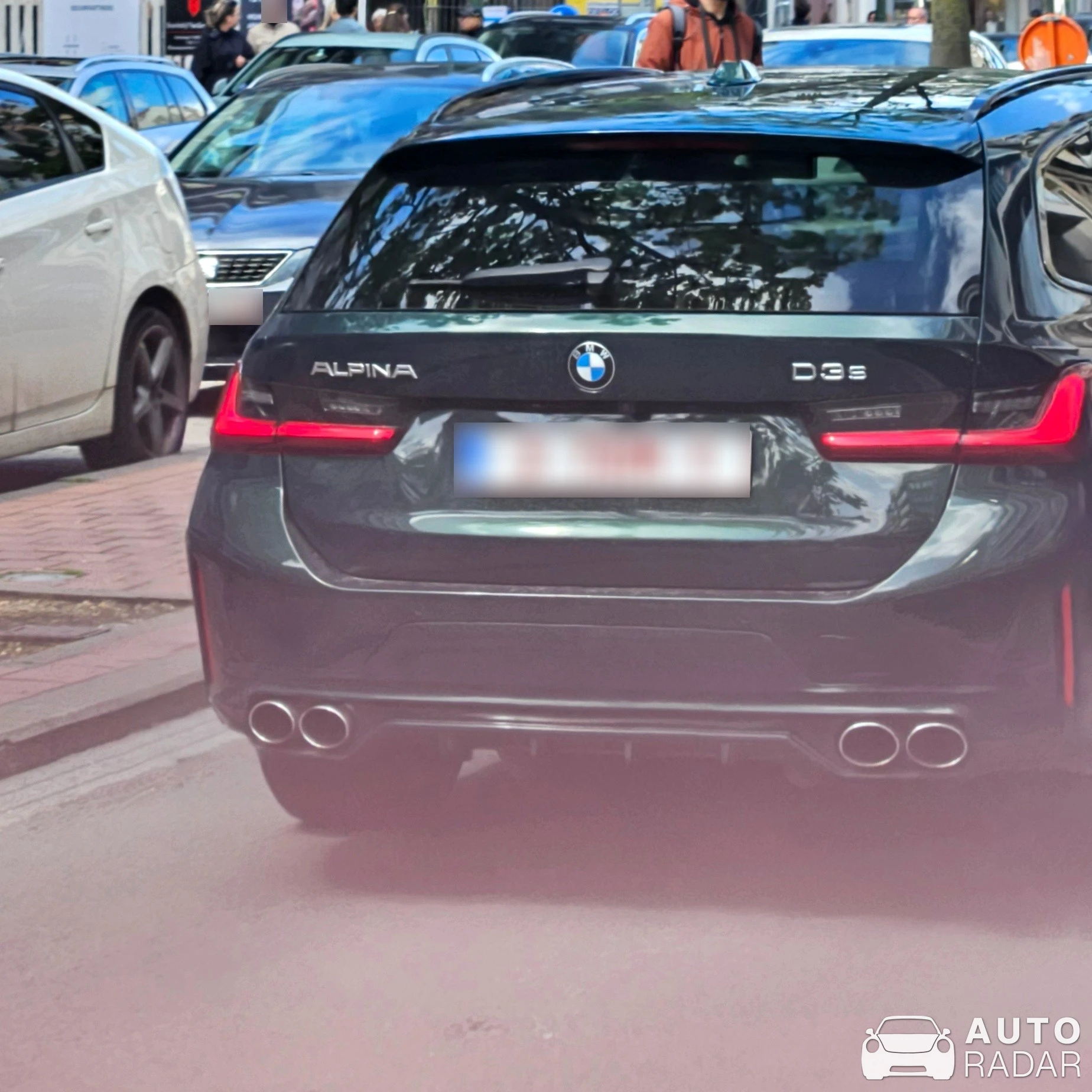 Alpina D3 Touring spotted in Knokke-Heist