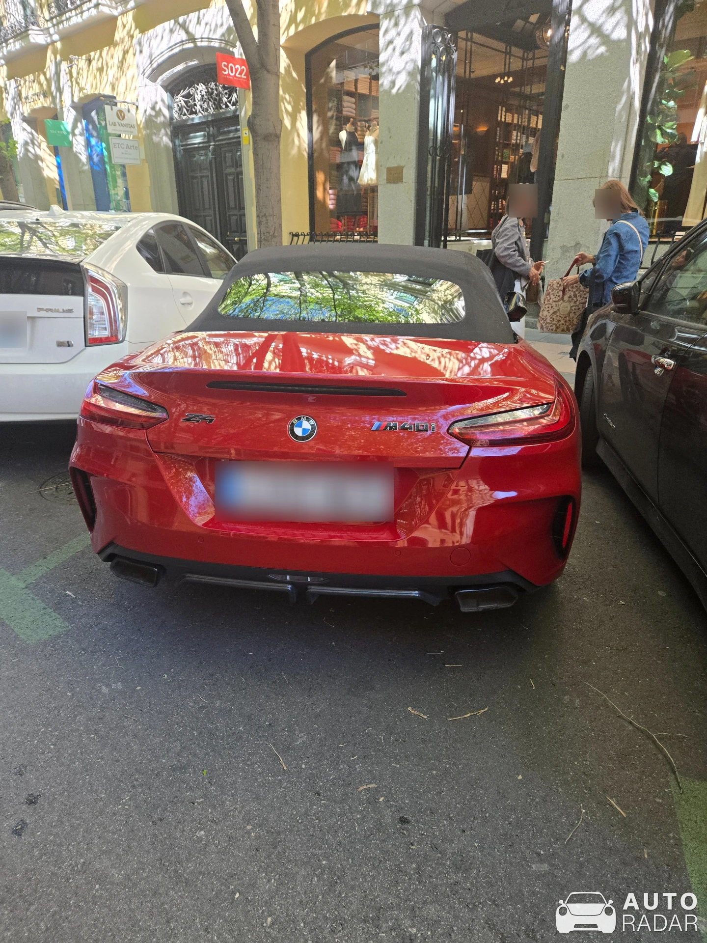 BMW Z4 G29 M40i spotted in Madrid