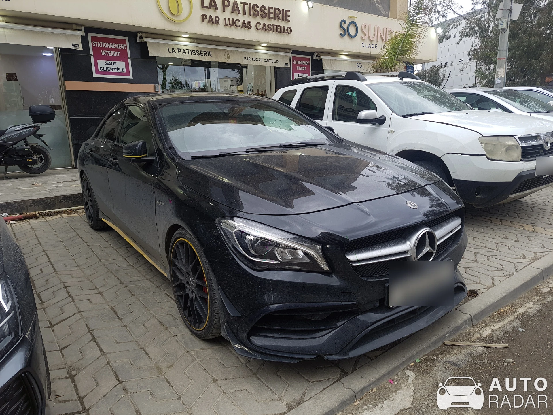 Mercedes-AMG CLA 45 C117 spotted in Algiers