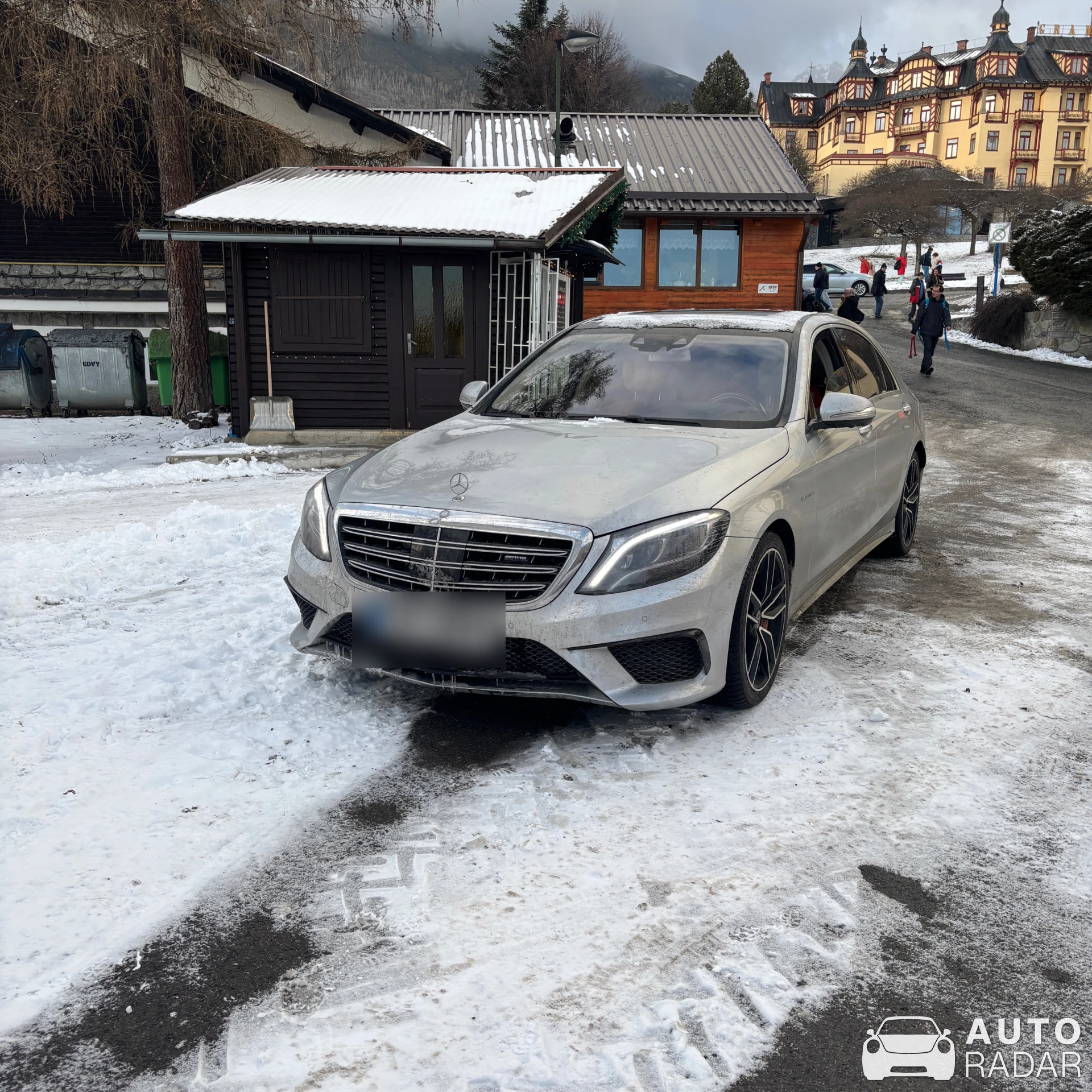 Mercedes-AMG S 63 V222 spotted in Vysoké Tatry, Slovensko