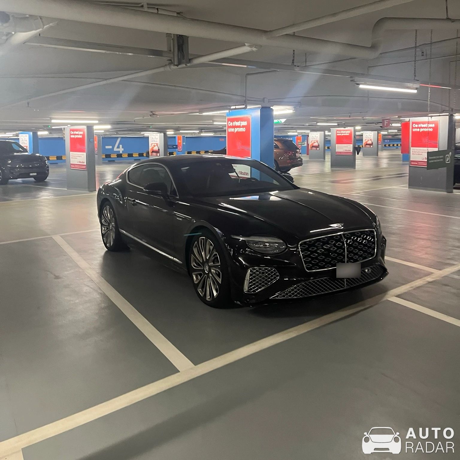 Bentley Continental GT Mulliner 2025 spotted in Genève