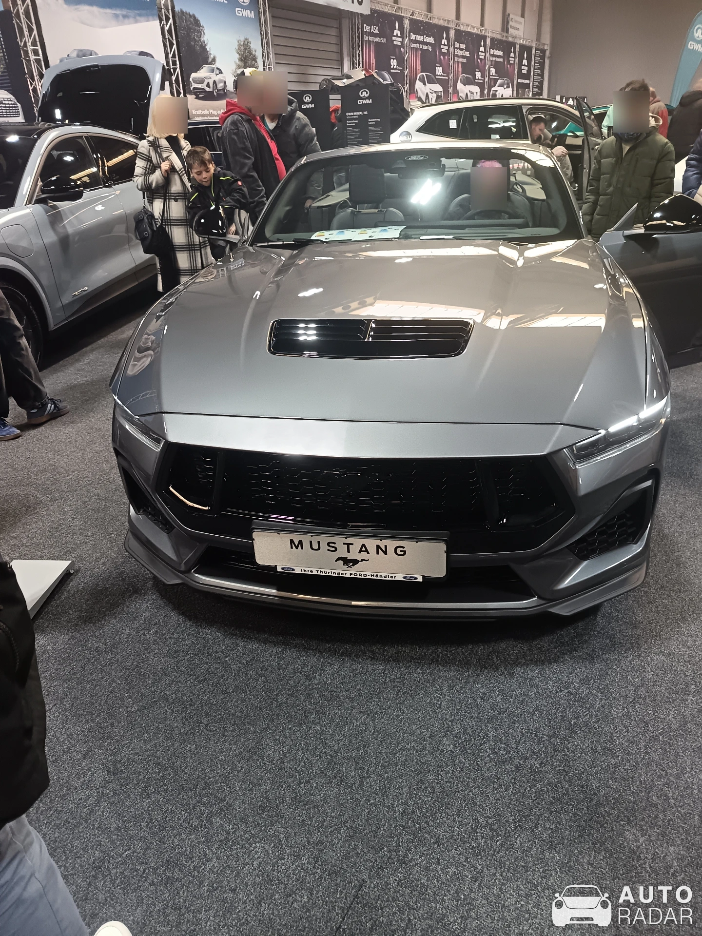 Ford Mustang GT Convertible spotted in Erfurt, Germany