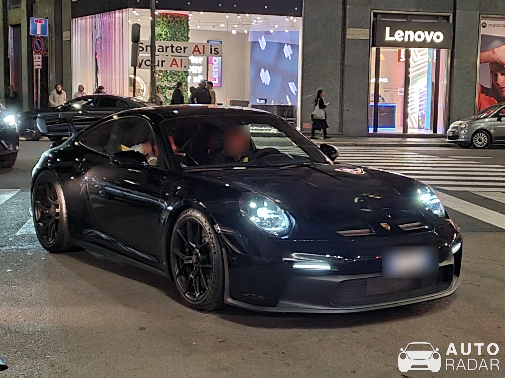 Porsche 991 GT3 Touring spotted in Milano, Italia