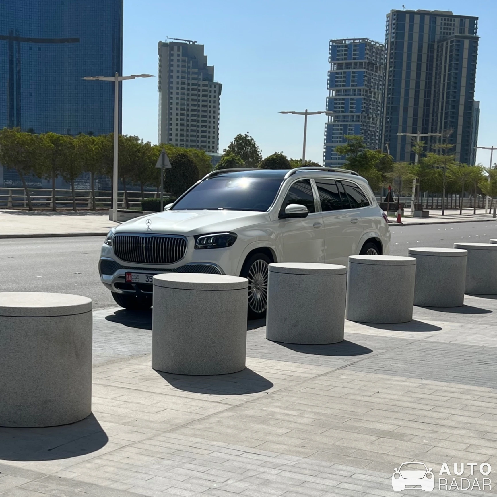 Mercedes-Maybach GLS 600 spotted in Abu Dhabi, United Arab Emirates