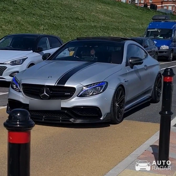 Mercedes-AMG C 63 Coupé C205 spotted in Rhos on Sea, United Kingdom