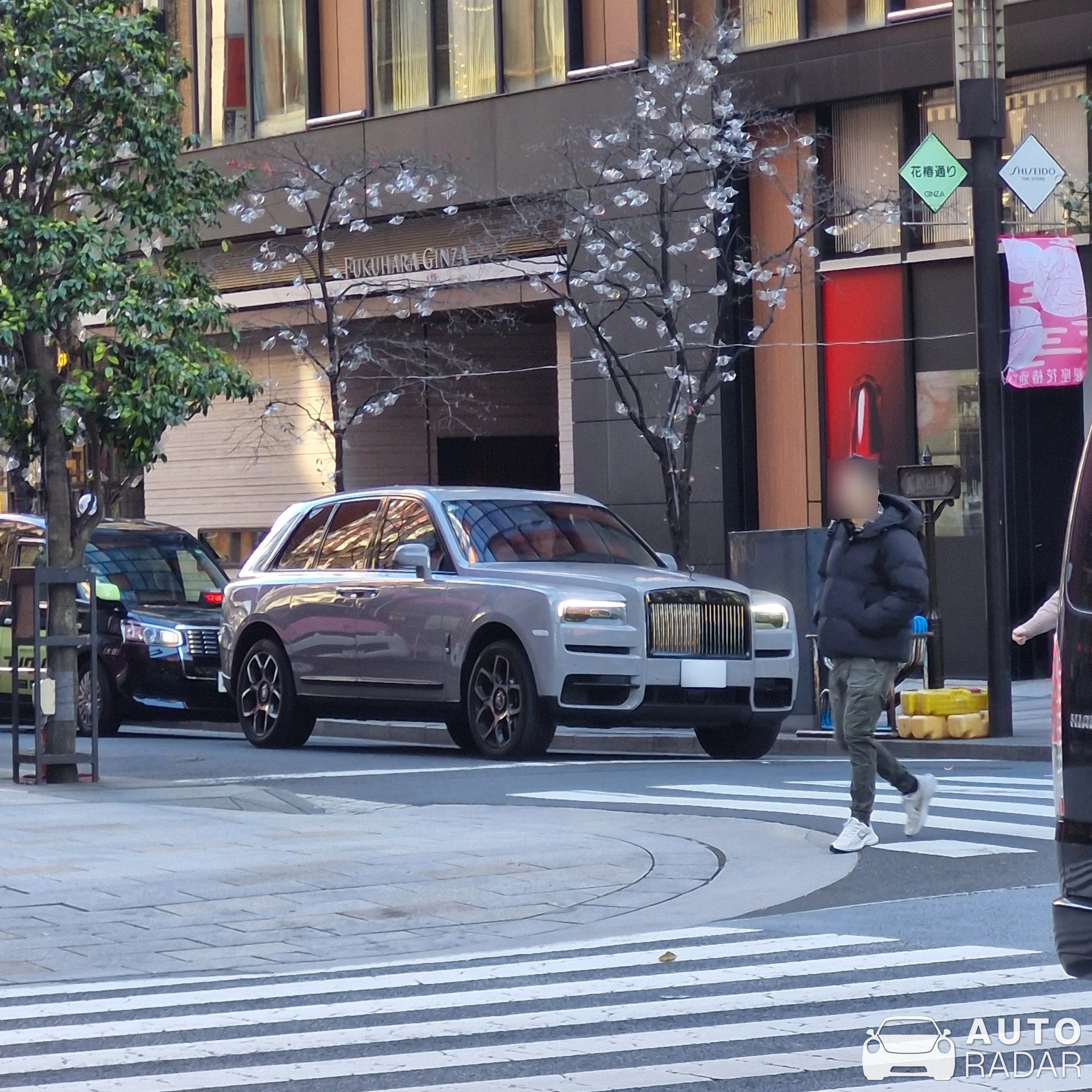 Rolls-Royce Cullinan Black Badge spotted in Chiyoda City, Japan