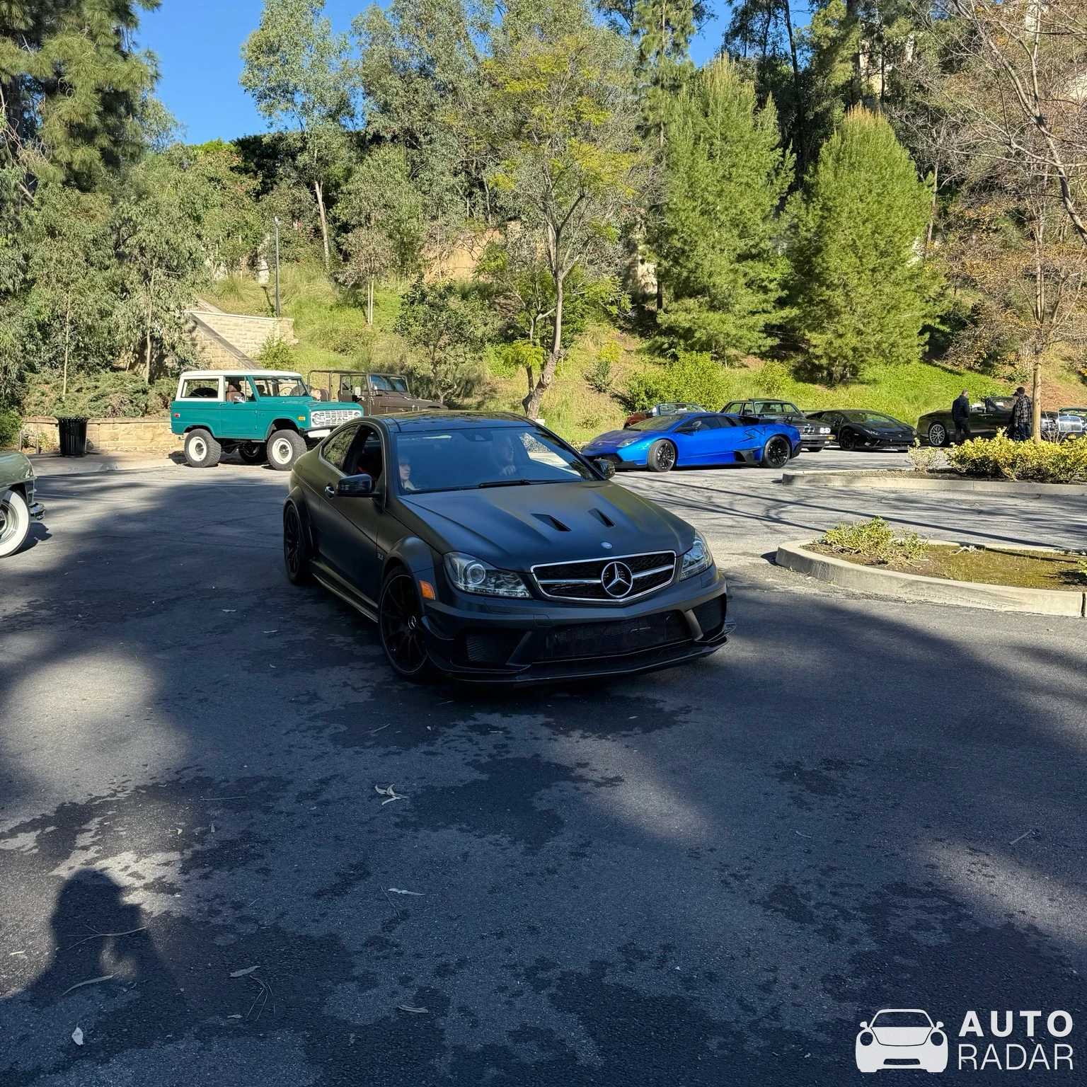 Mercedes-Benz C63 AMG Black Series spotted in Beverly Hills