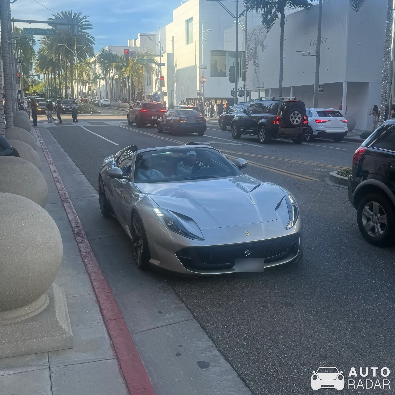 Ferrari 812 GTS spotted in Beverly Hills, United States