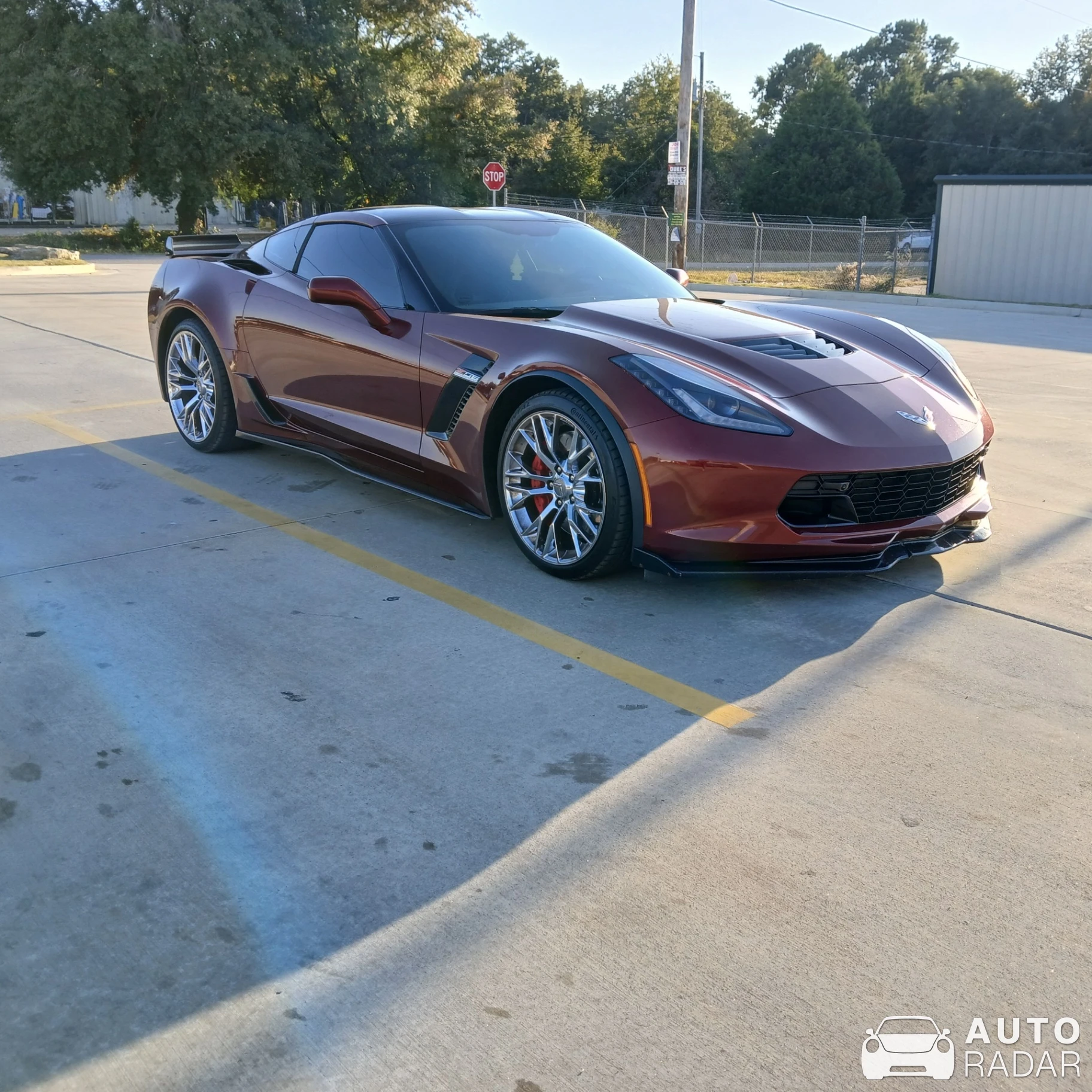 Chevrolet Corvette C7 Z06 spotted in Fort Mitchell, United States
