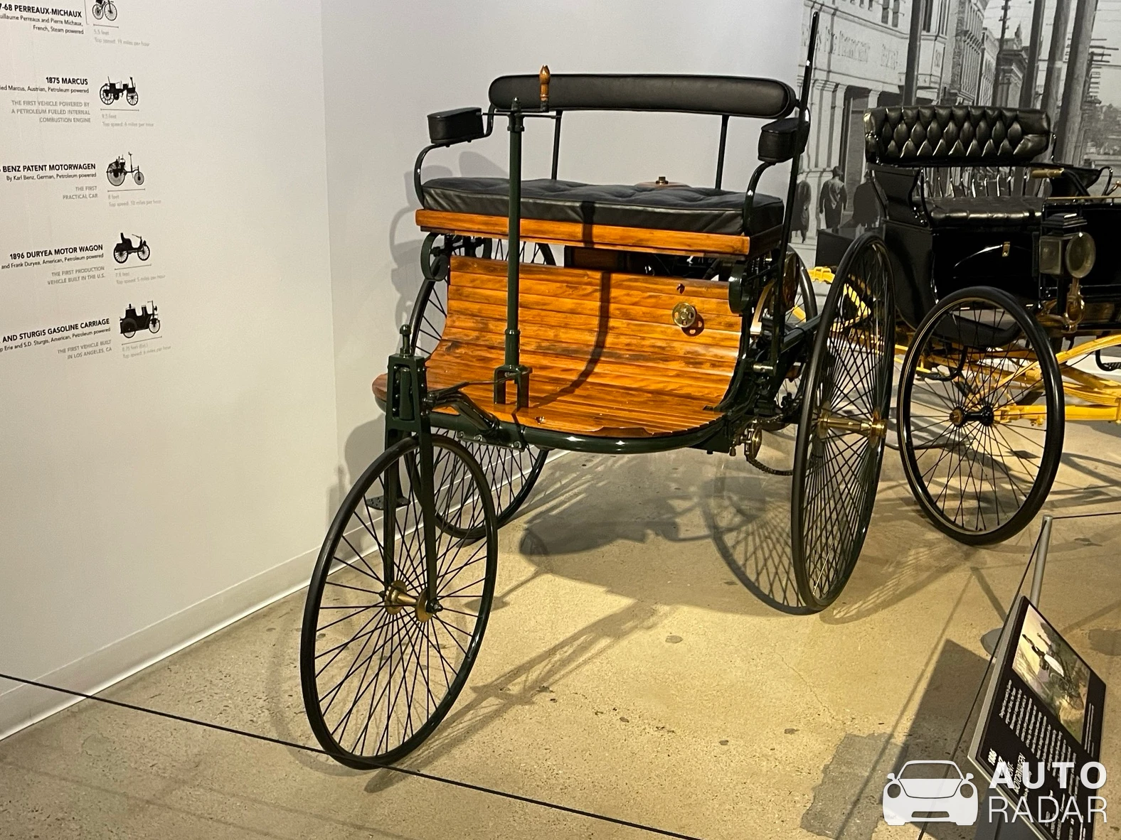 Mercedes Patent-Motorwagen spotted in Los Angeles, United States