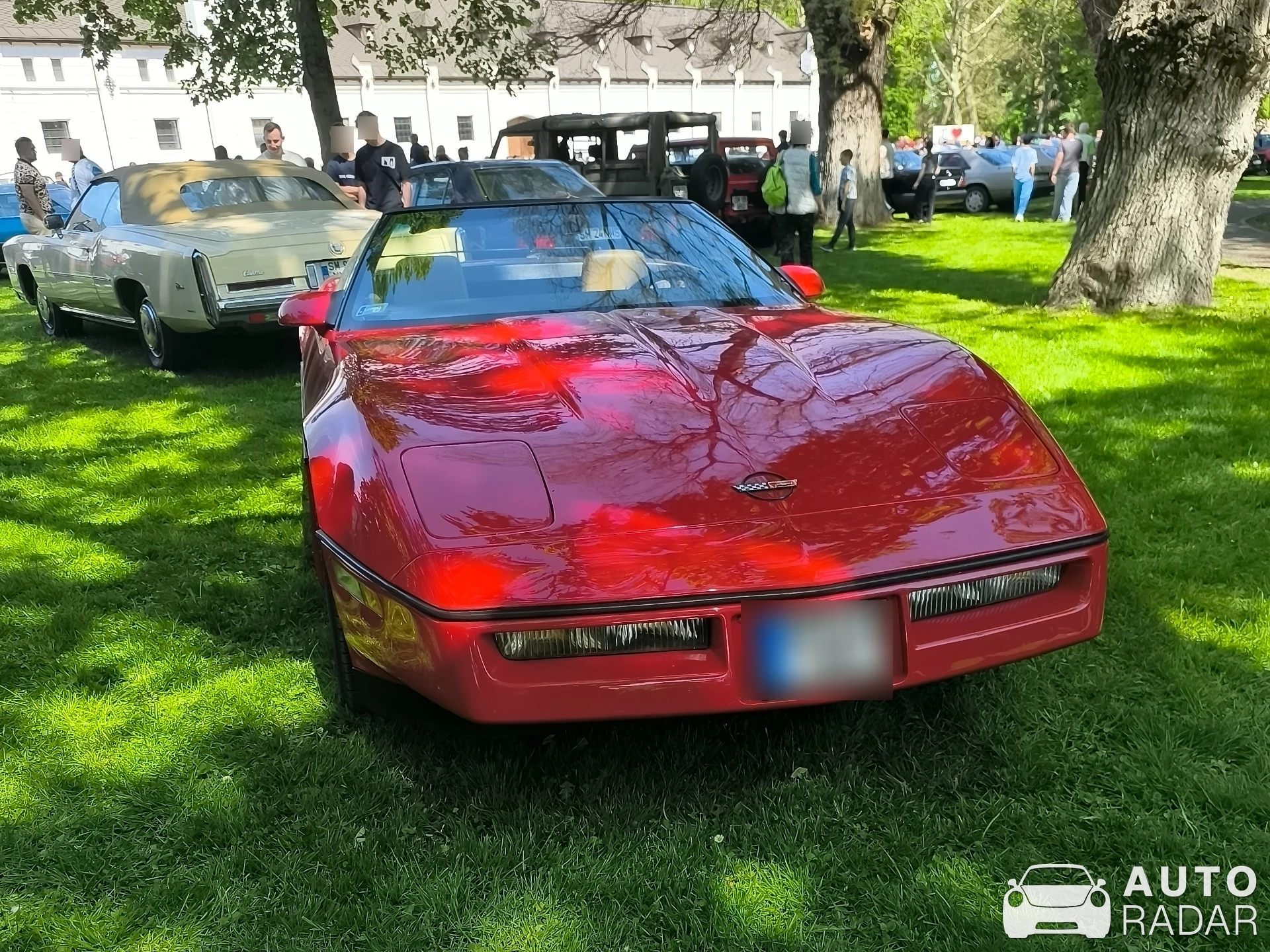 Chevrolet Corvette C4 spotted in Carei