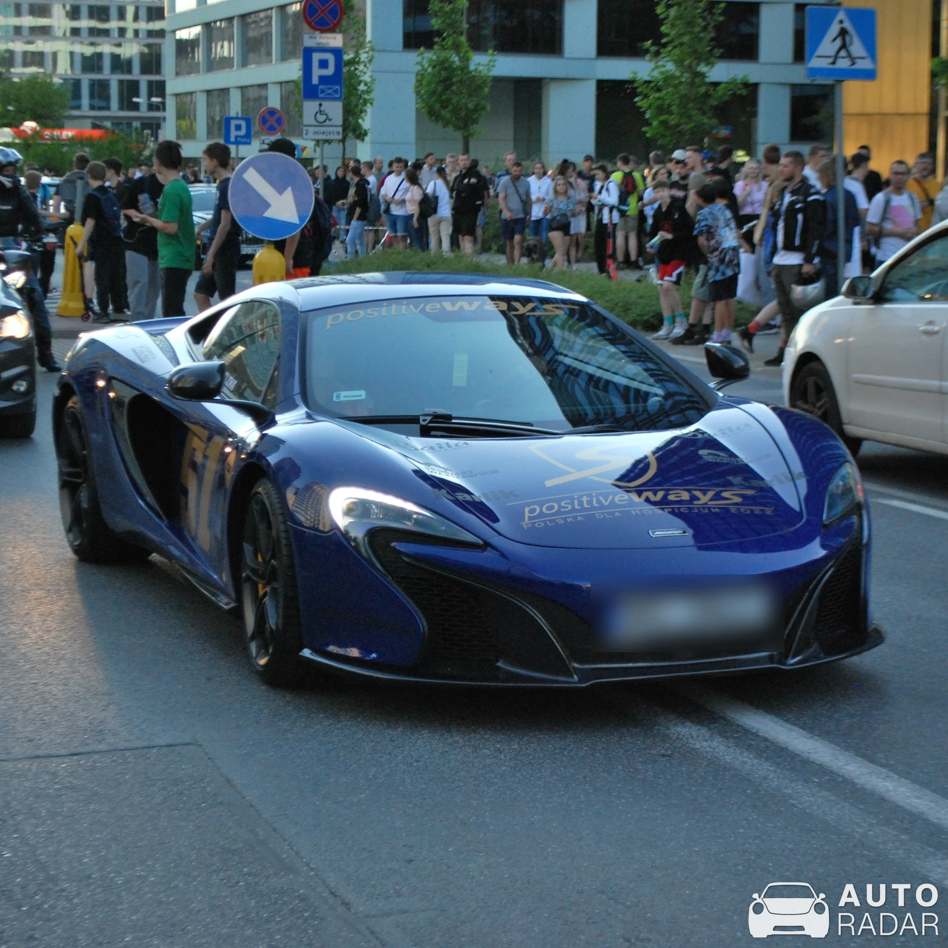 McLaren 650S spotted in Warszawa, Poland