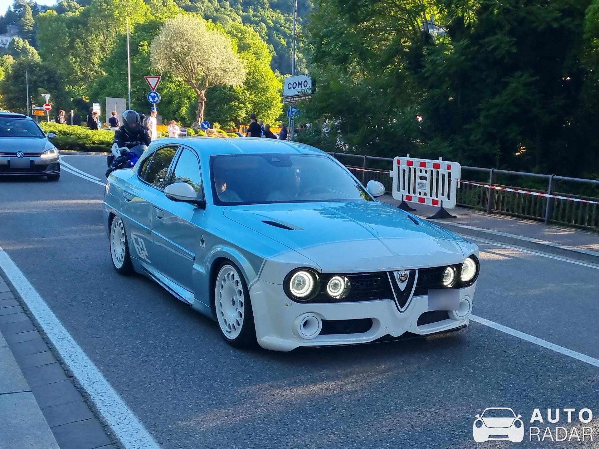 Alfa Romeo Giulia Quadrifoglio ErreErre Fuoriserie spotted in Cernobbio