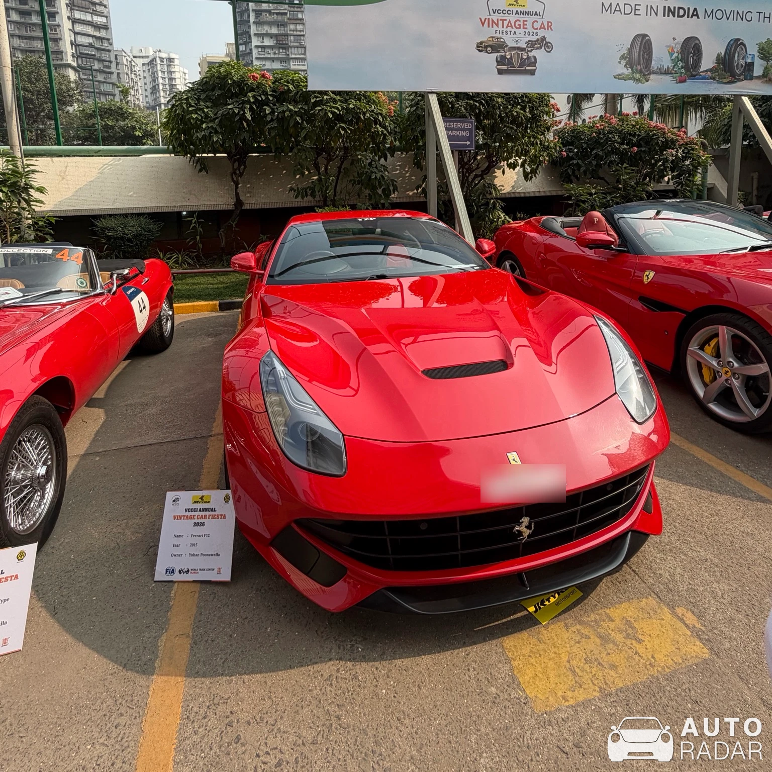 Ferrari F12berlinetta spotted in Mumbai, India