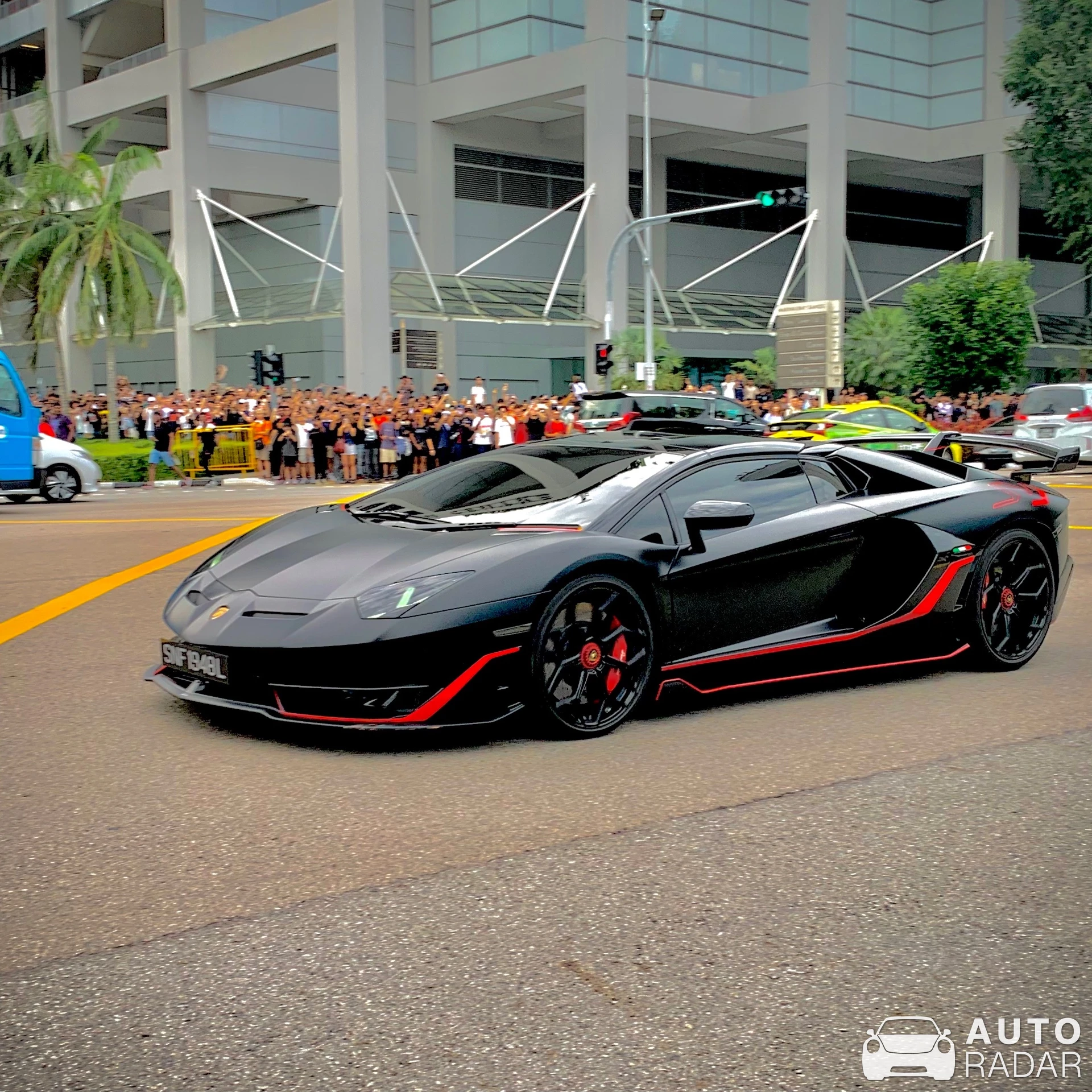 Lamborghini Aventador LP770-4 SVJ Roadster spotted in Singapore, Singapore