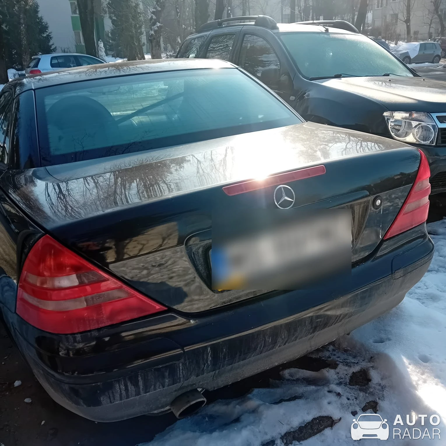 Mercedes-Benz SLK 55 AMG R170 spotted in Târgu Mureș, Romania