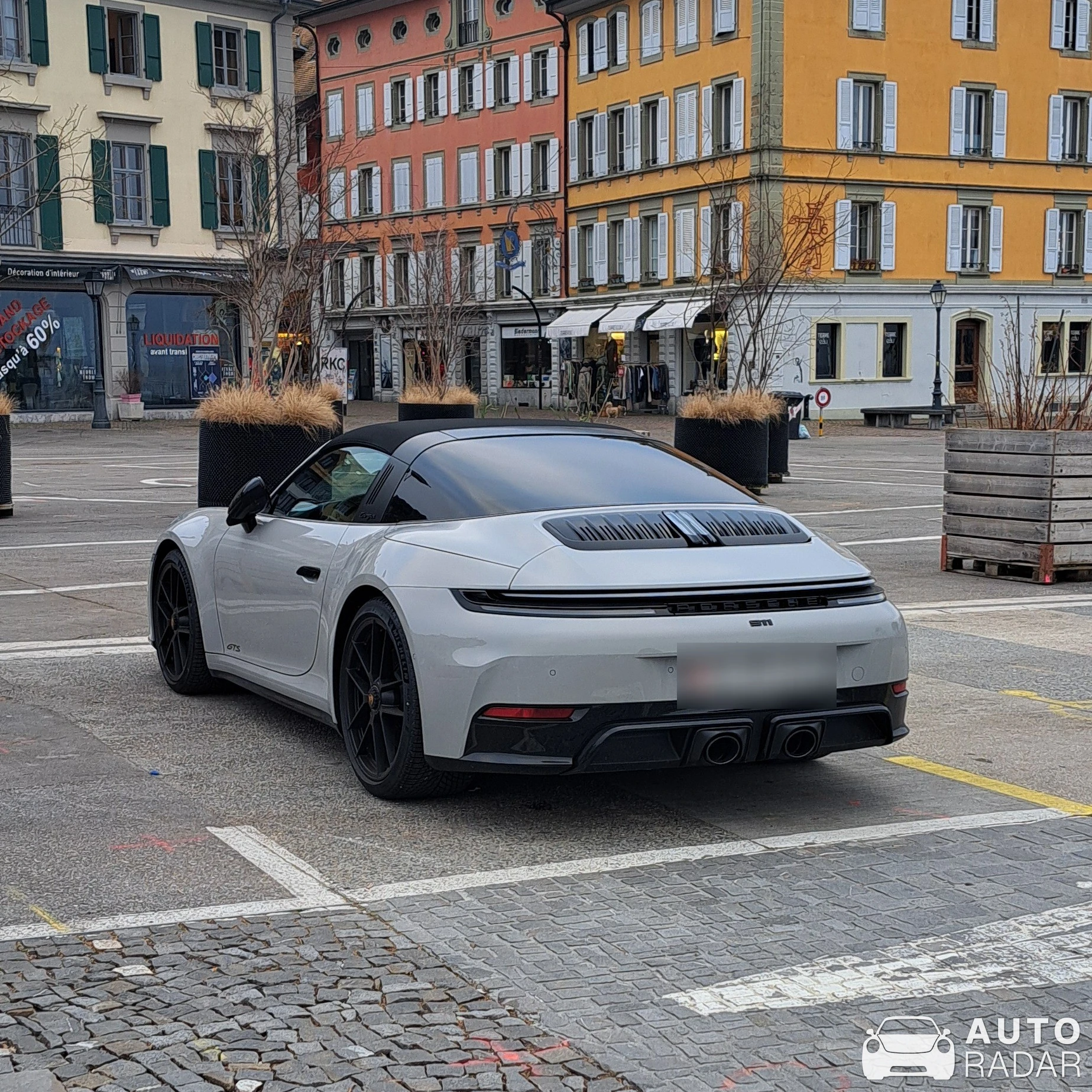 Porsche 992 Targa GTS MkII spotted in Vevey, Suisse