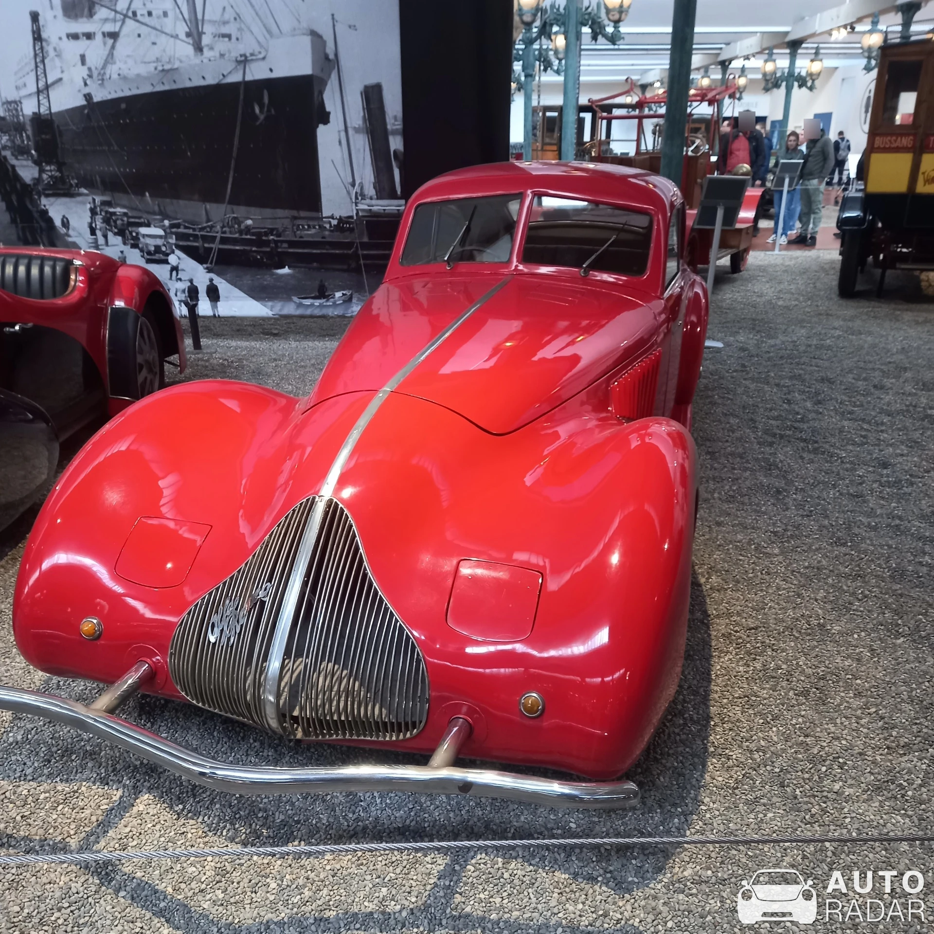 Alfa Romeo 8C 2900 MM spotted in Mulhouse