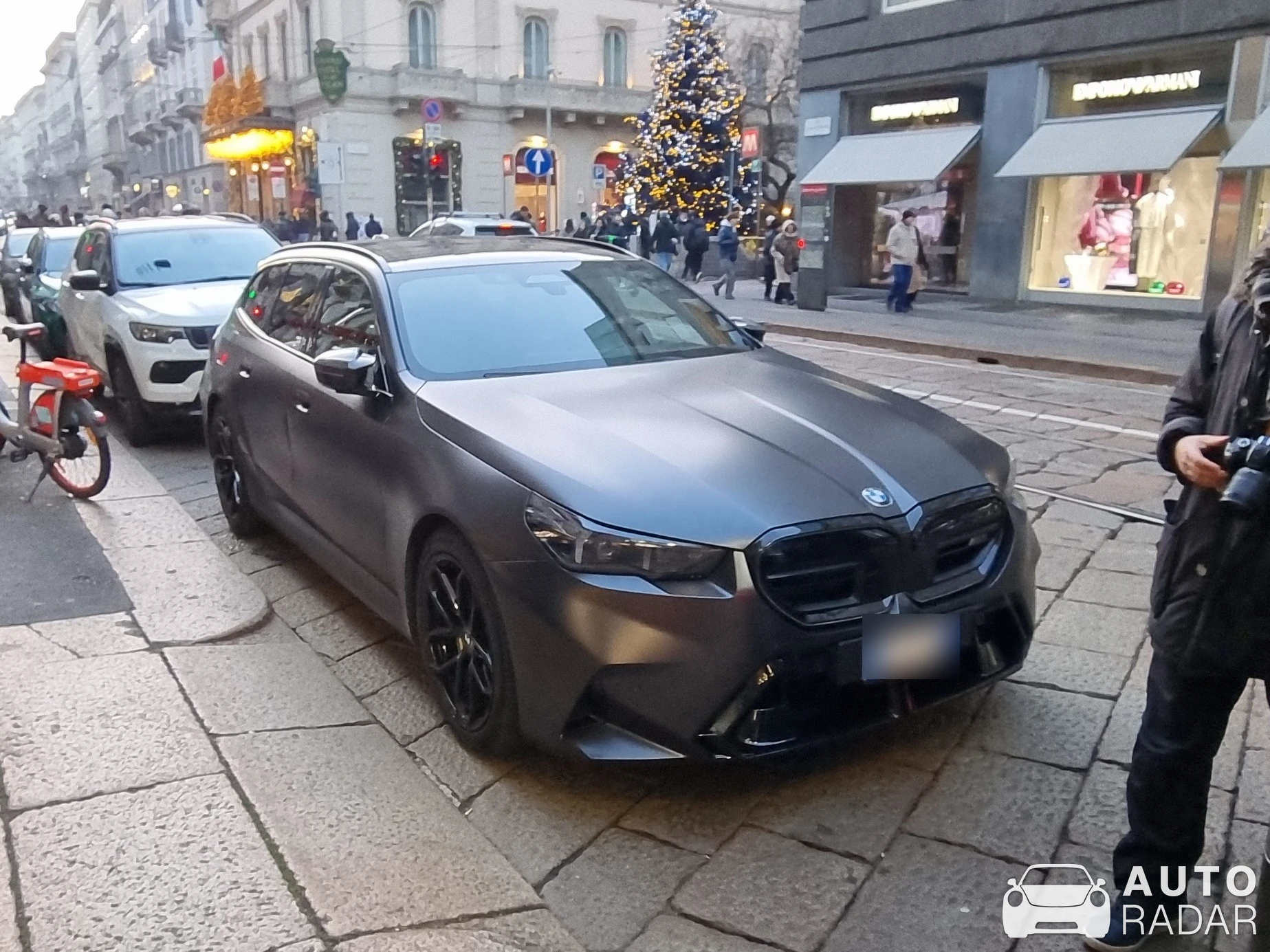 BMW M5 G99 Touring spotted in Milano, Italy