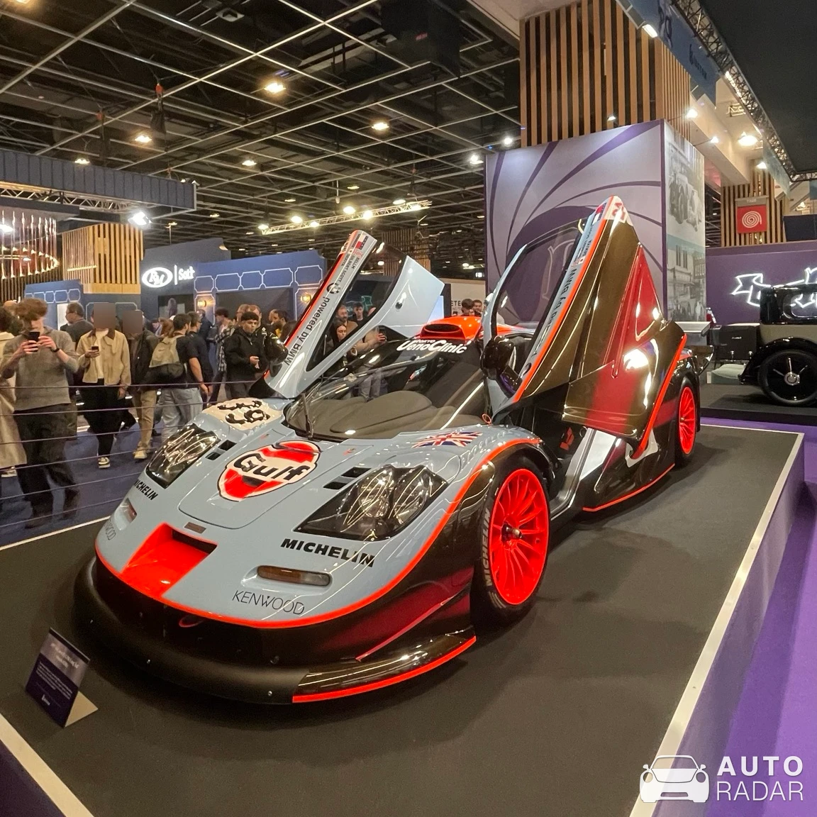 McLaren F1 GTR Longtail spotted in Paris, France