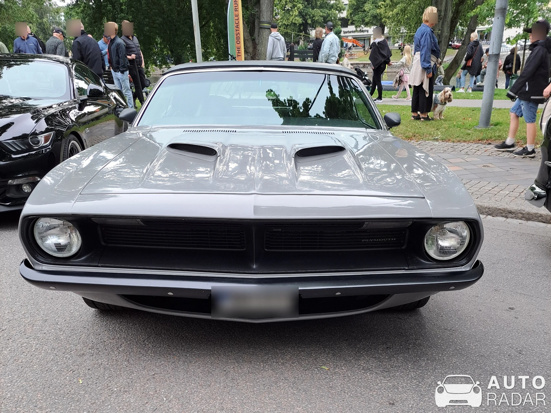 Plymouth Barracuda spotted in Lidköping