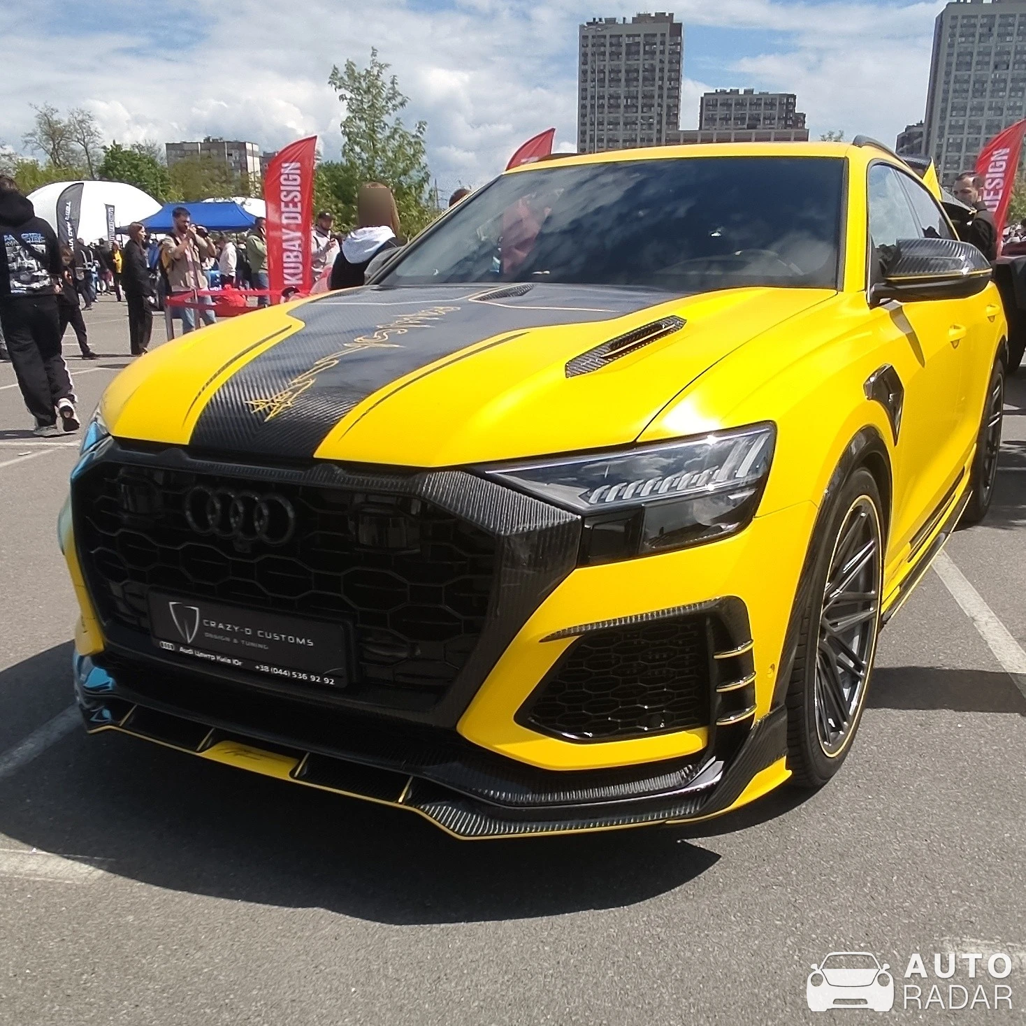 Audi RS Q8 Mansory spotted in Kyiv