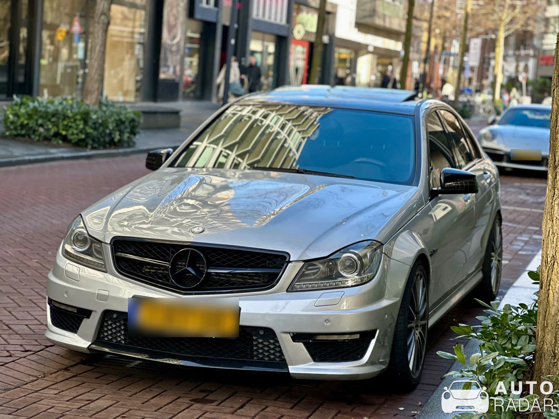 Mercedes-AMG C 63 Sedan W204 spotted in Rotterdam, Netherlands