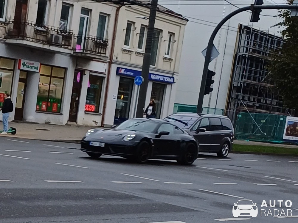 Porsche 992 Carrera GTS MkI spotted in Kaunas, Lithuania