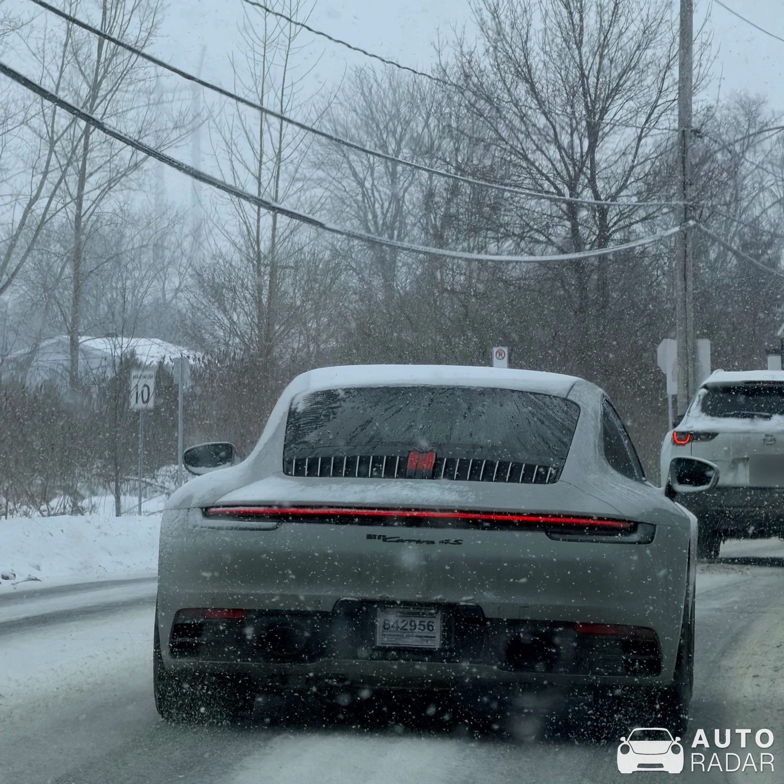 Porsche 992 Carrera 4S MkI spotted in Terrebonne, Canada