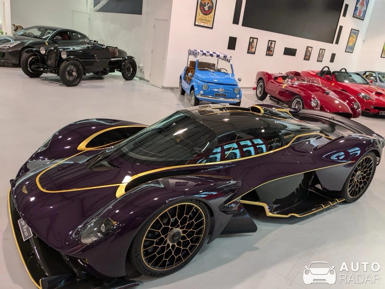 Aston Martin Valkyrie Anemos spotted