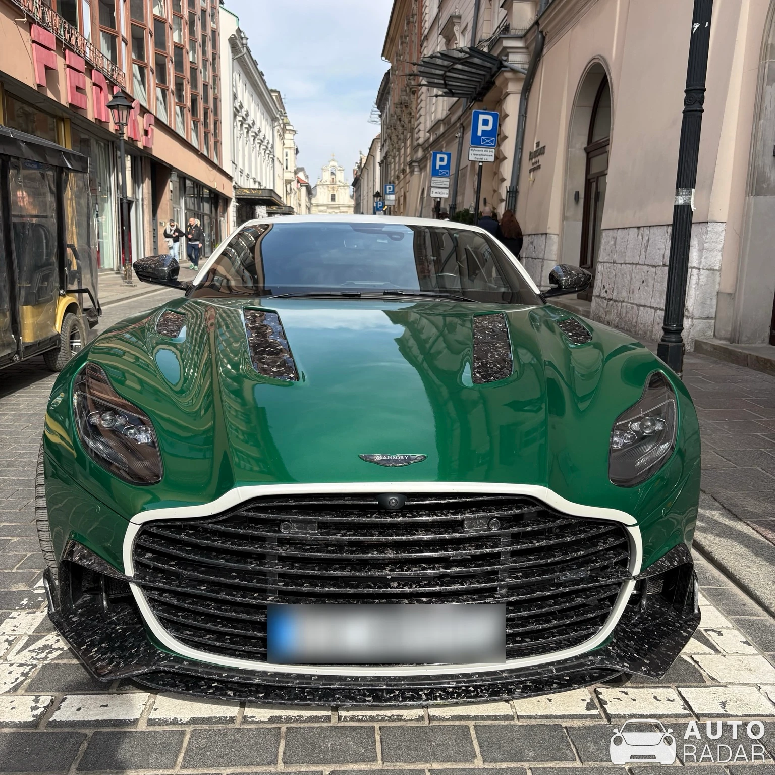 Aston Martin DB 11 Mansory Cyrus spotted in Kraków