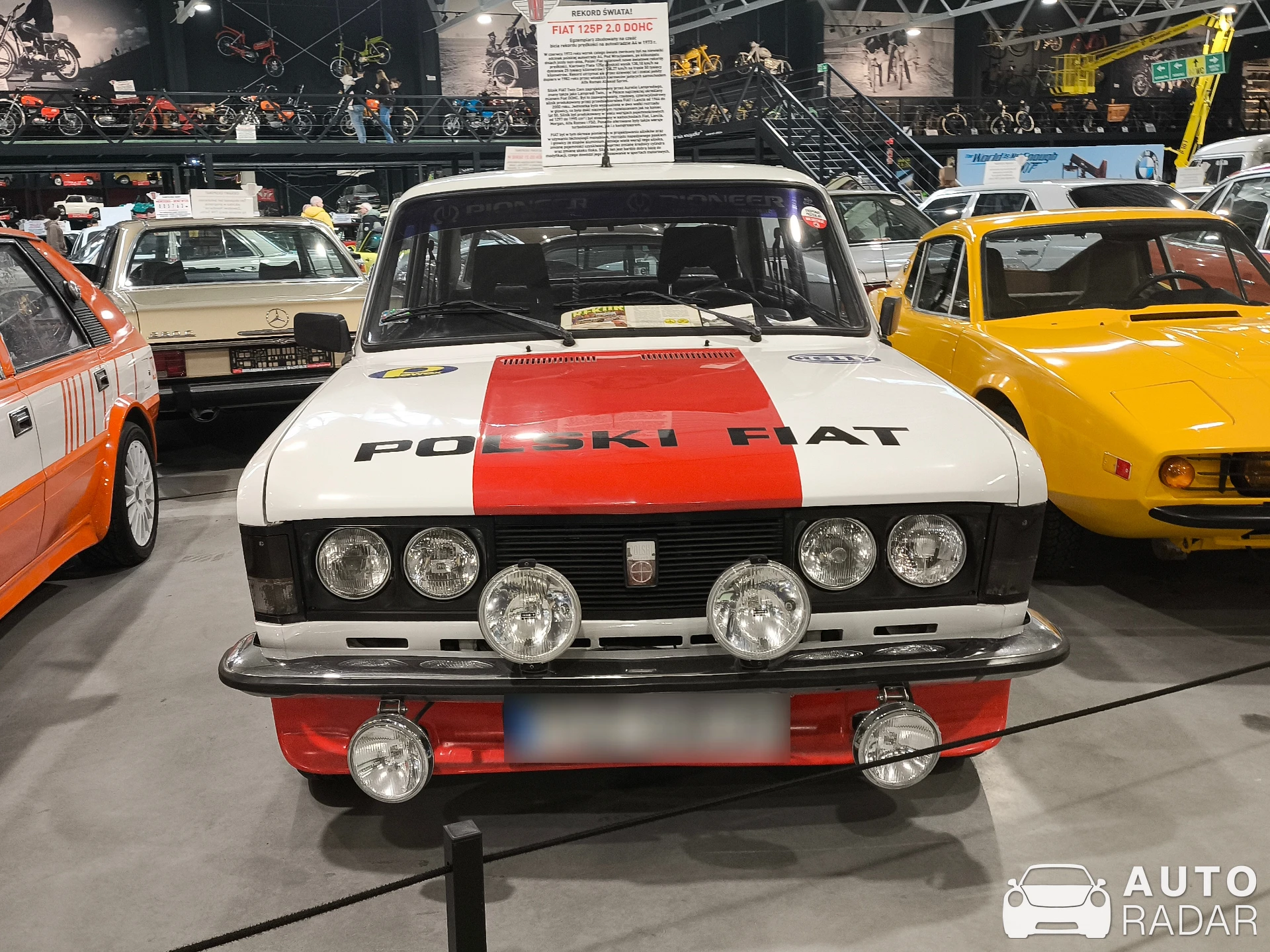 Polski Fiat 125p Monte Carlo spotted