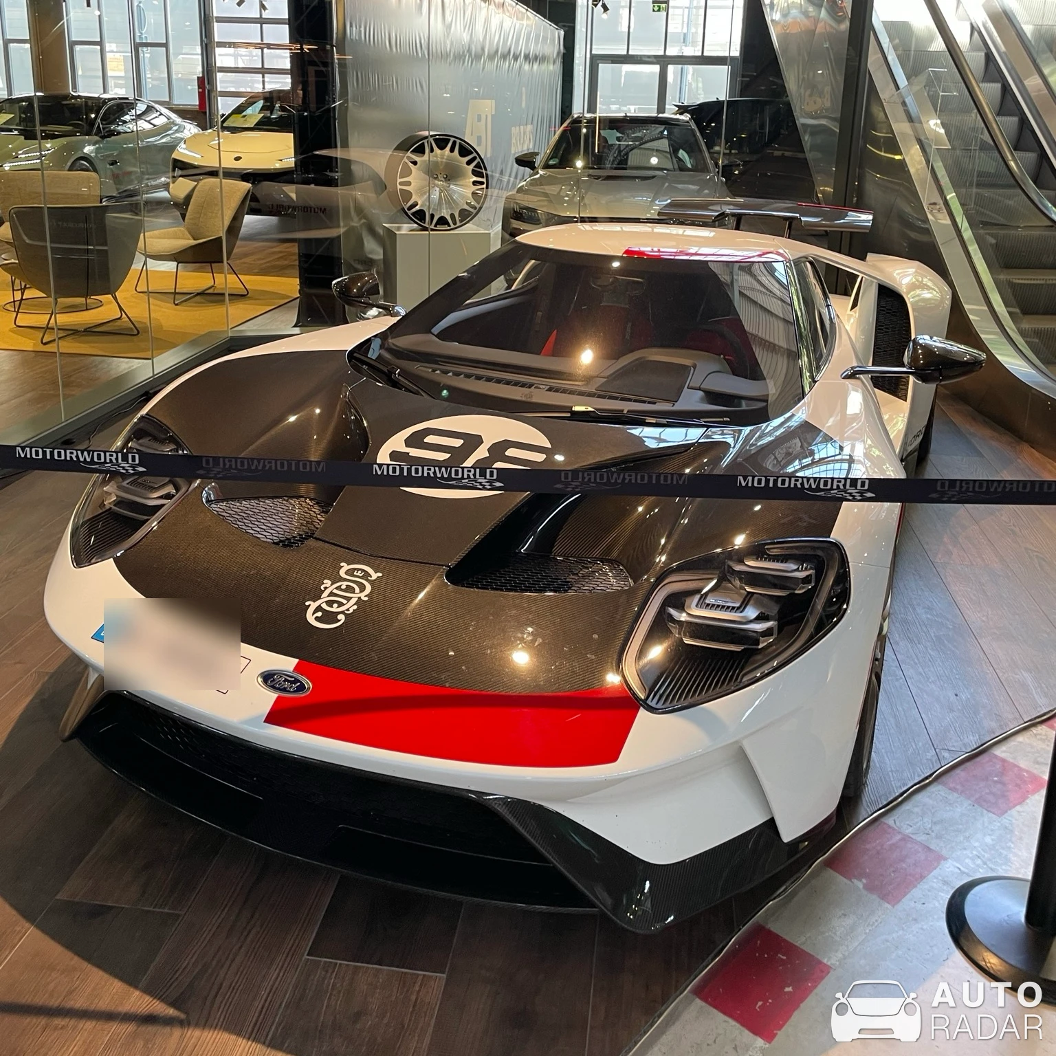 Ford GT Heritage Edition spotted in München