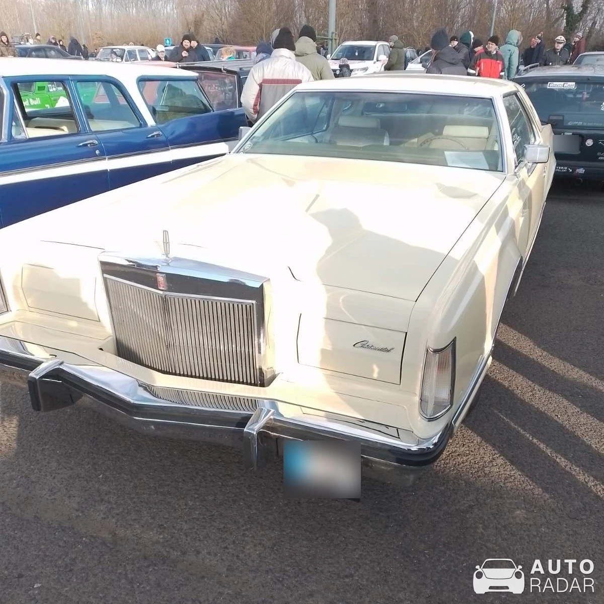 Lincoln Continental Mark V spotted in Balatonföldvár, Magyarország