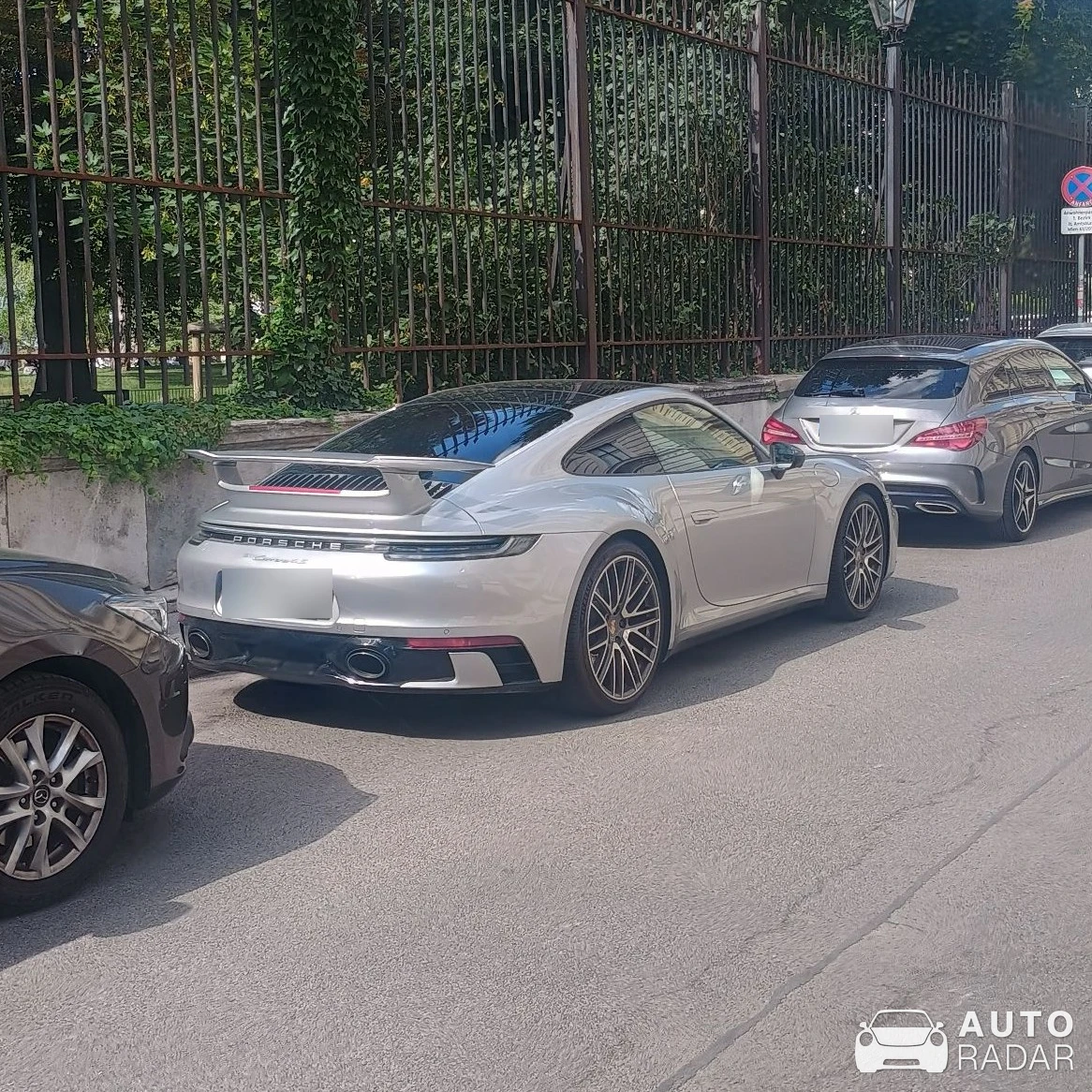 Porsche 992 Carrera 4S MkI spotted in Wien