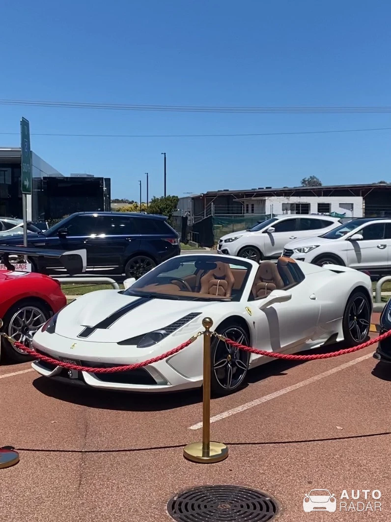 Ferrari 458 Speciale A spotted in Osborne Park, Australia