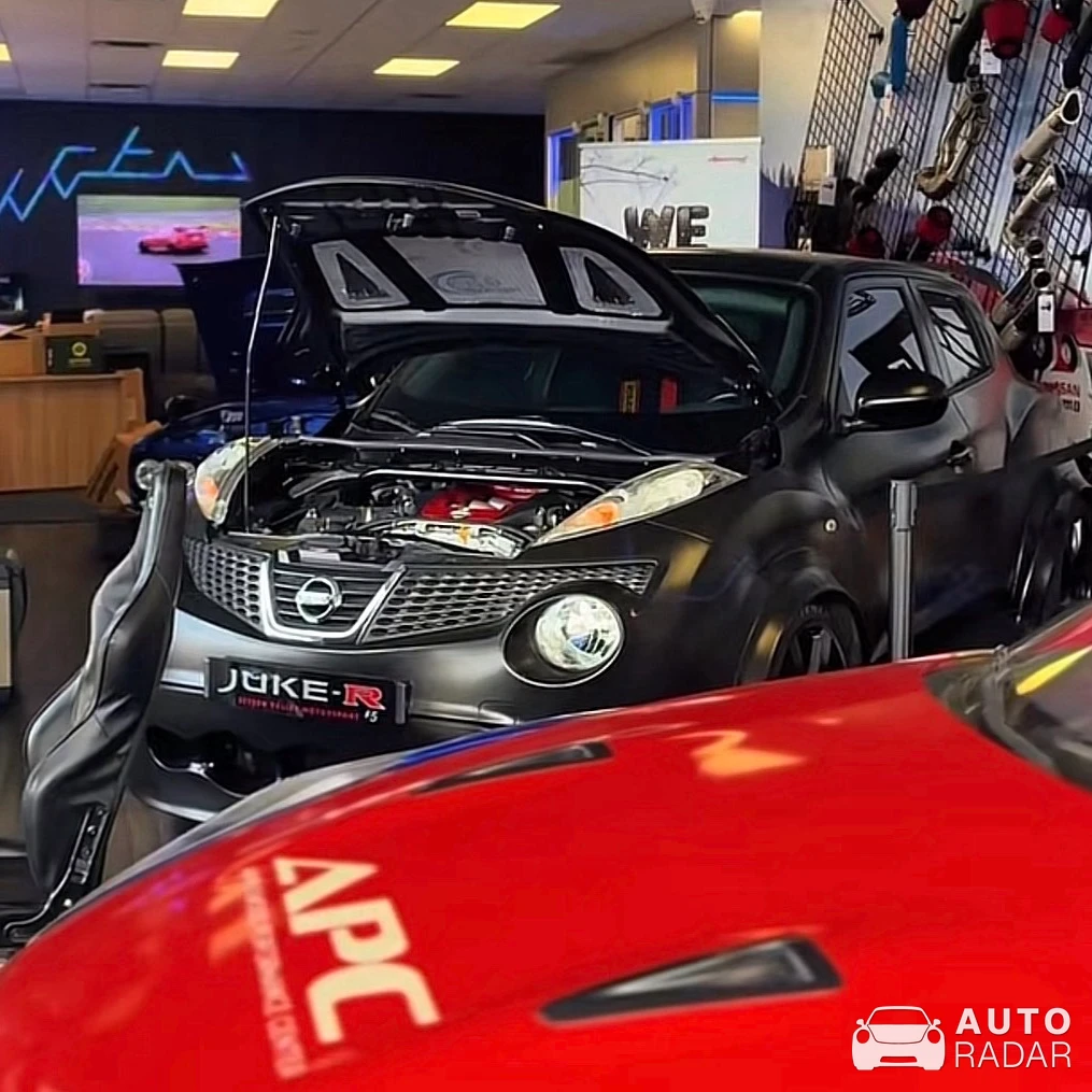 Nissan Juke-R spotted in Langley