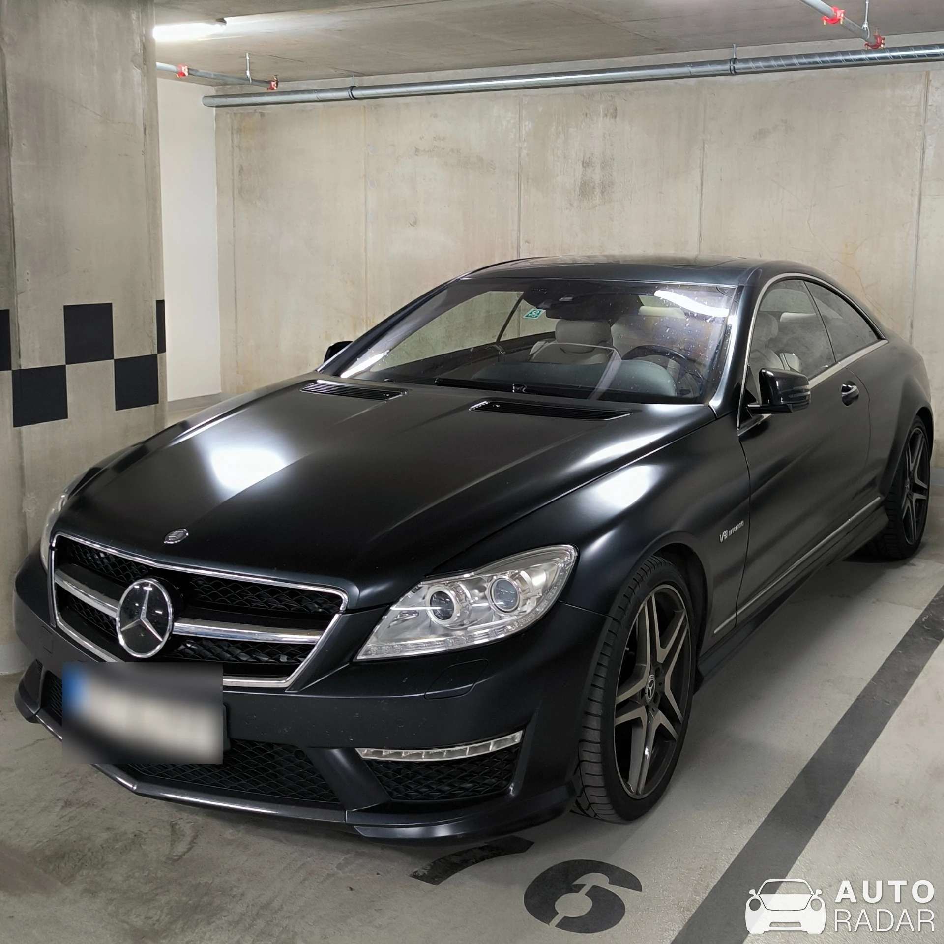 Mercedes-AMG CL 63 C216 spotted in Ostrava