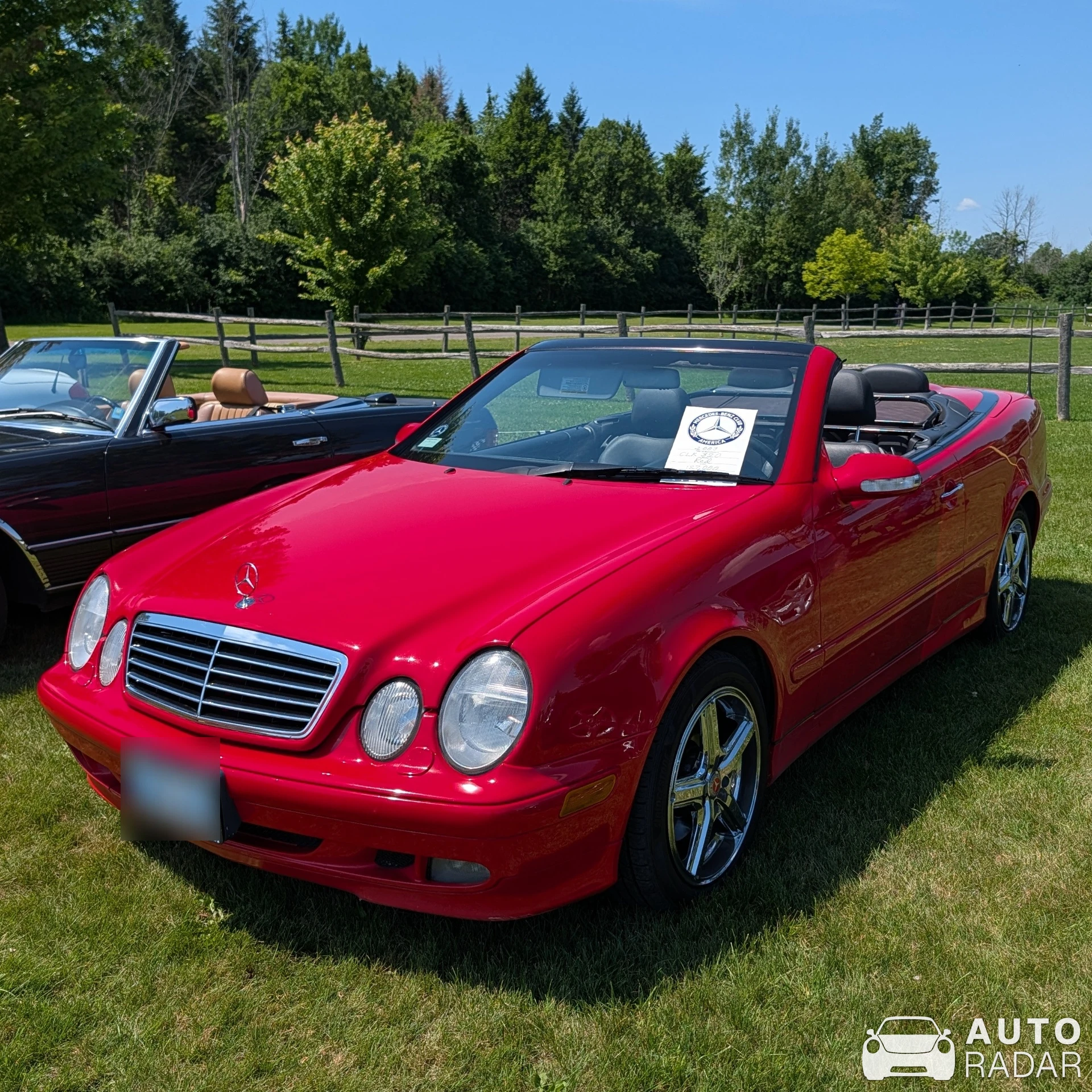 Mercedes-Benz CLK 63 AMG Cabriolet spotted in Merrickville