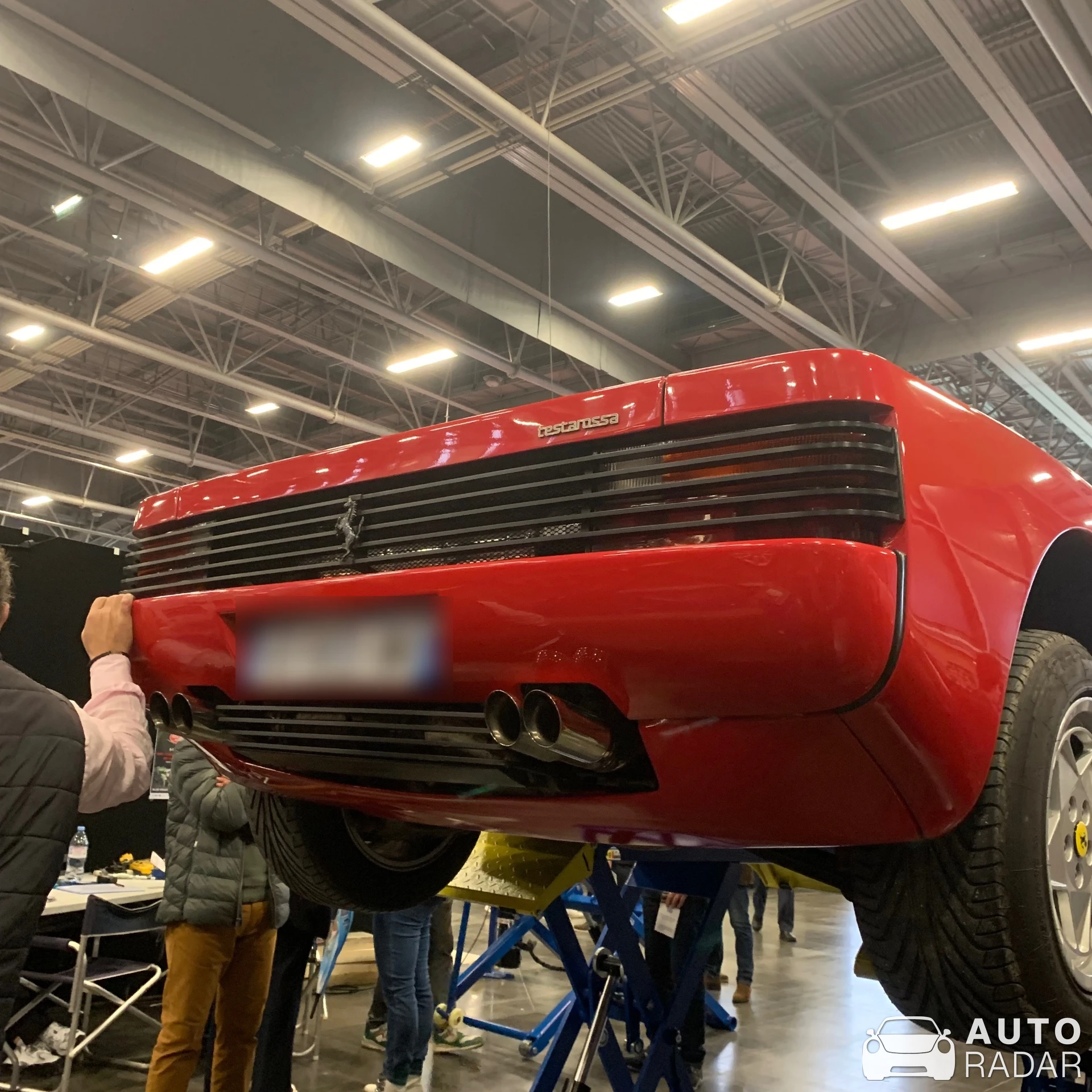 Ferrari Testarossa spotted in Nantes, France