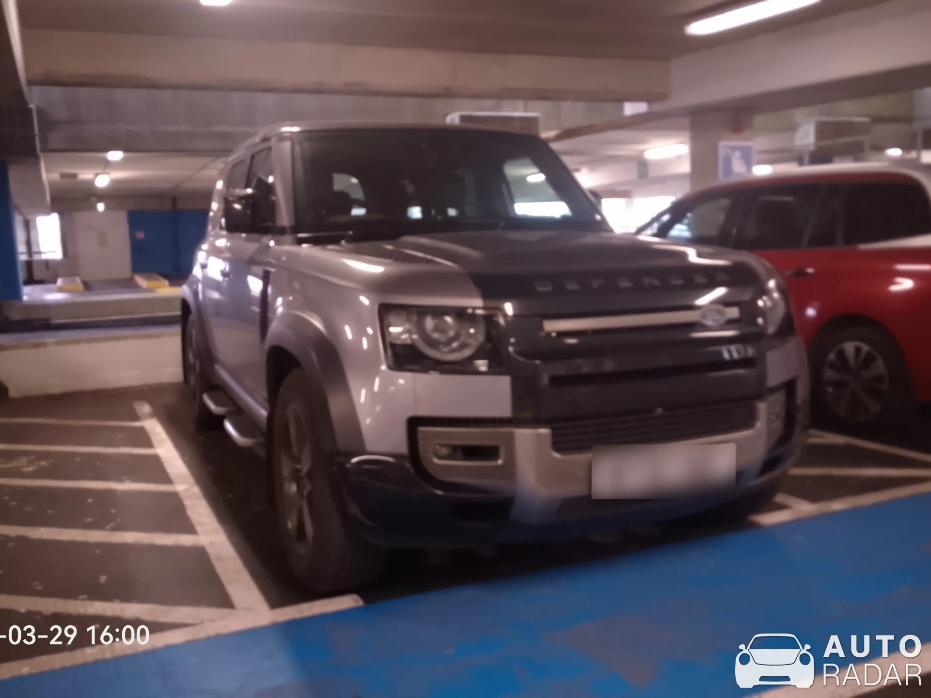 Land Rover Defender Octa spotted in Crawley