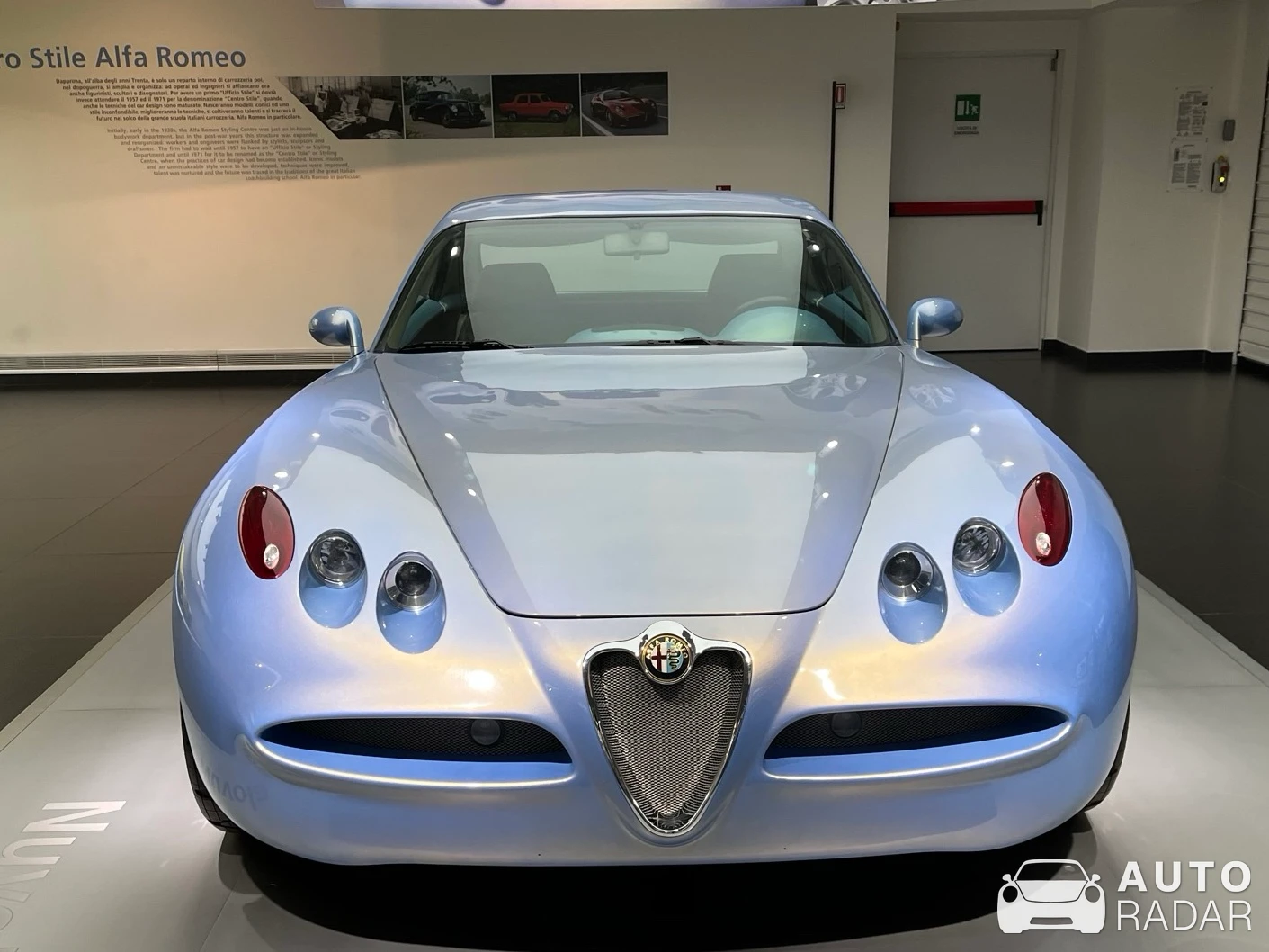 Alfa Romeo Nuvola spotted in Rho