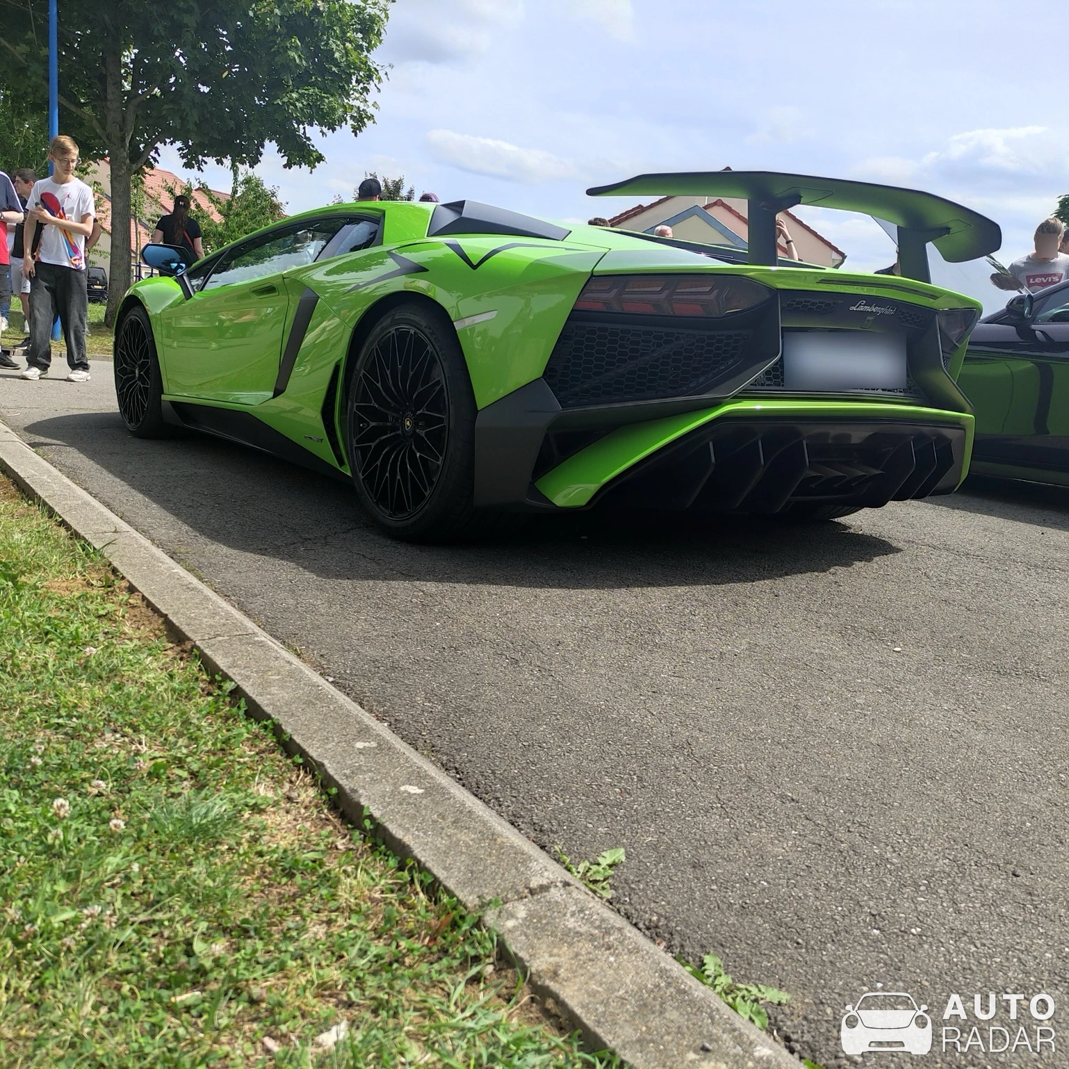 Lamborghini Aventador LP750-4 SuperVeloce spotted in Marange-Silvange, France
