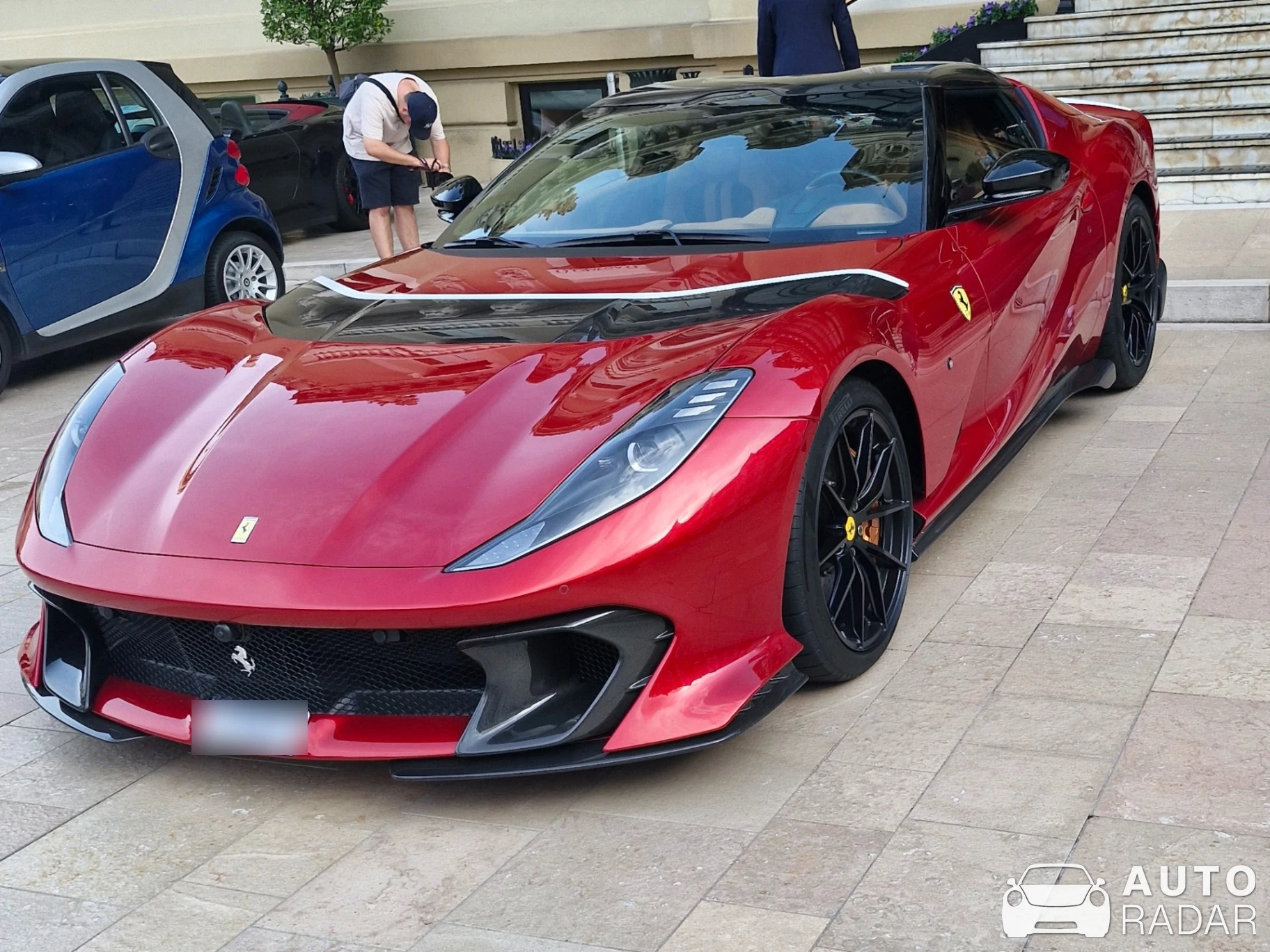 Ferrari 812 Competizione spotted in Cannes, France