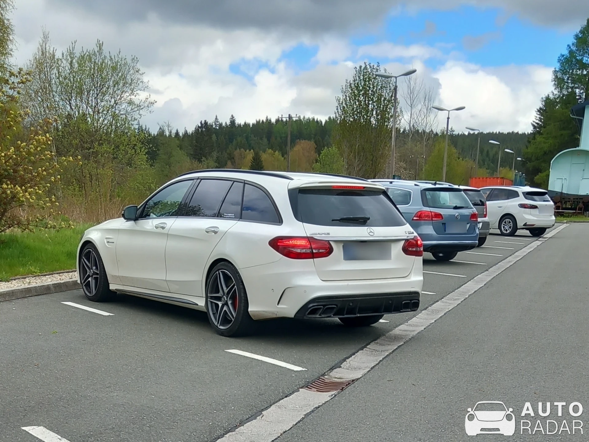 Mercedes-AMG C 63 S Estate S205 spotted in Tři Sekery